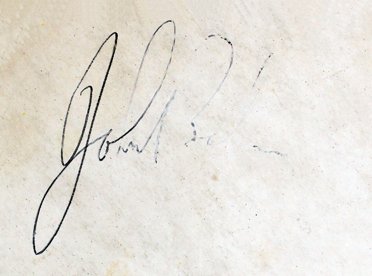 John Bonham Led Zeppelin Authentic Signed II Album Cover W/ Vinyl JSA #XX22853