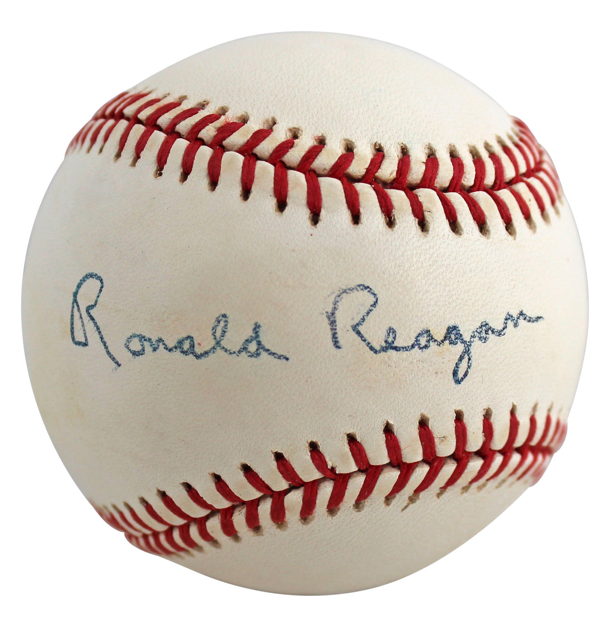 Ronald Reagan Authentic Signed Bobby Brown Oal Baseball Autographed BAS #A57925