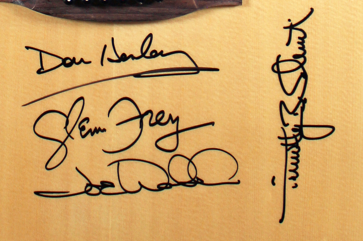 Eagles (4) Henley, Frey, Walsh & B. Schmit Signed Takamine G Acoustic Guitar JSA