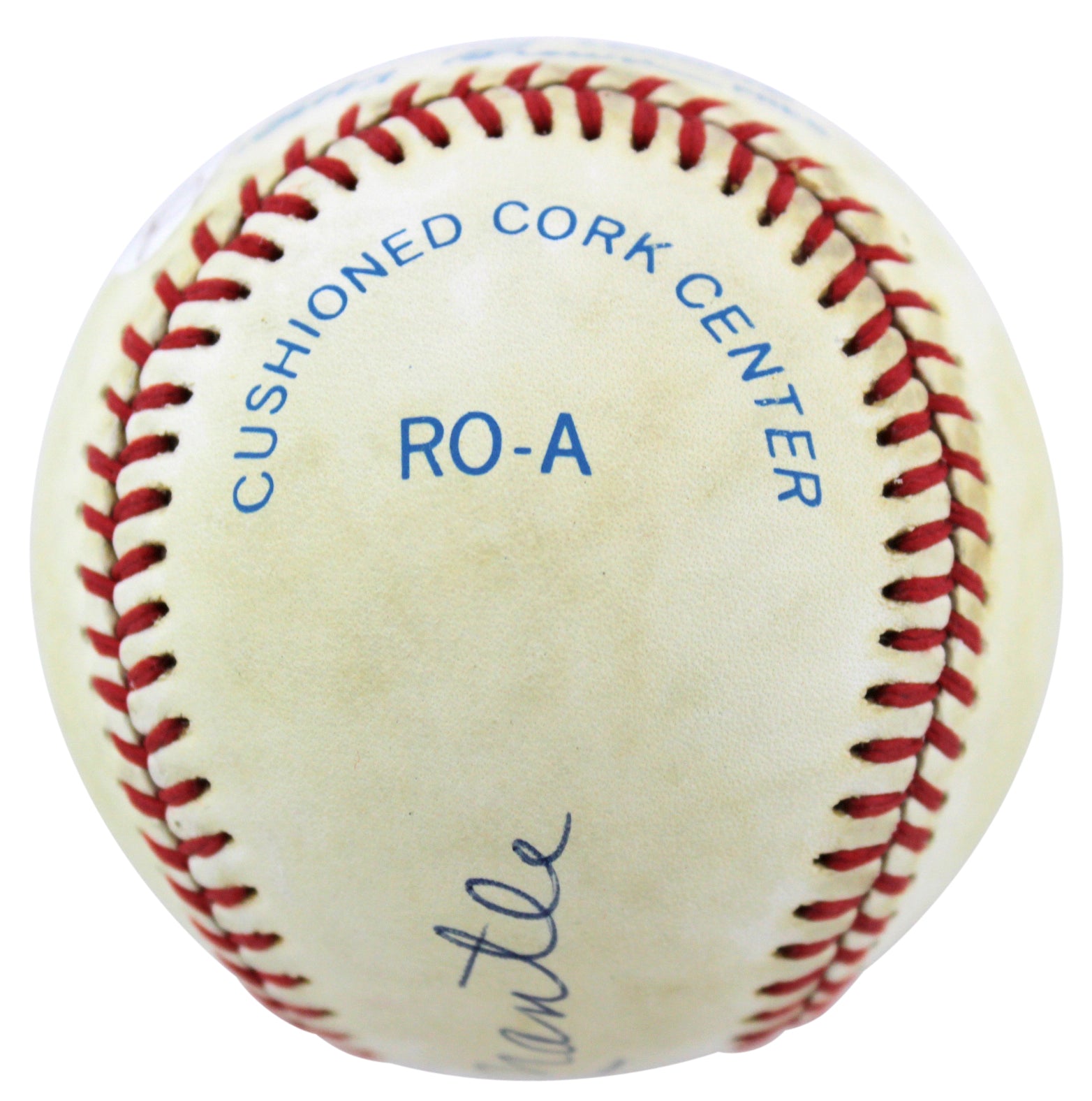 Yankees Mickey Mantle Signed Authentic Oal Baseball JSA #B40807