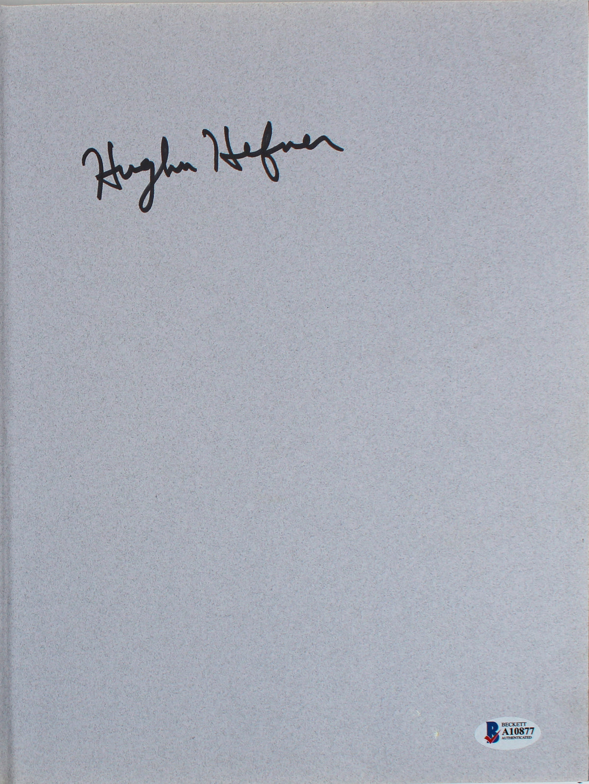 Hugh Hefner Signed Playboy - 40 Years: Pictorial History Hard Cover Book BAS LOA
