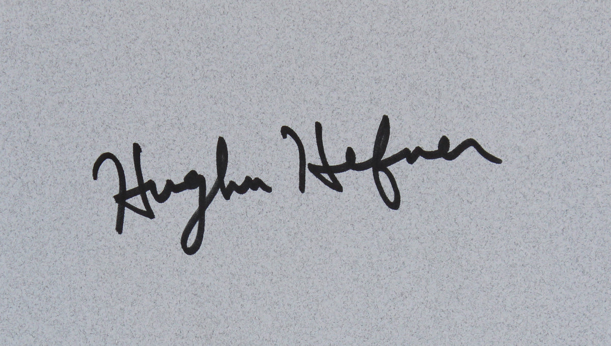 Hugh Hefner Signed Playboy - 40 Years: Pictorial History Hard Cover Book BAS LOA