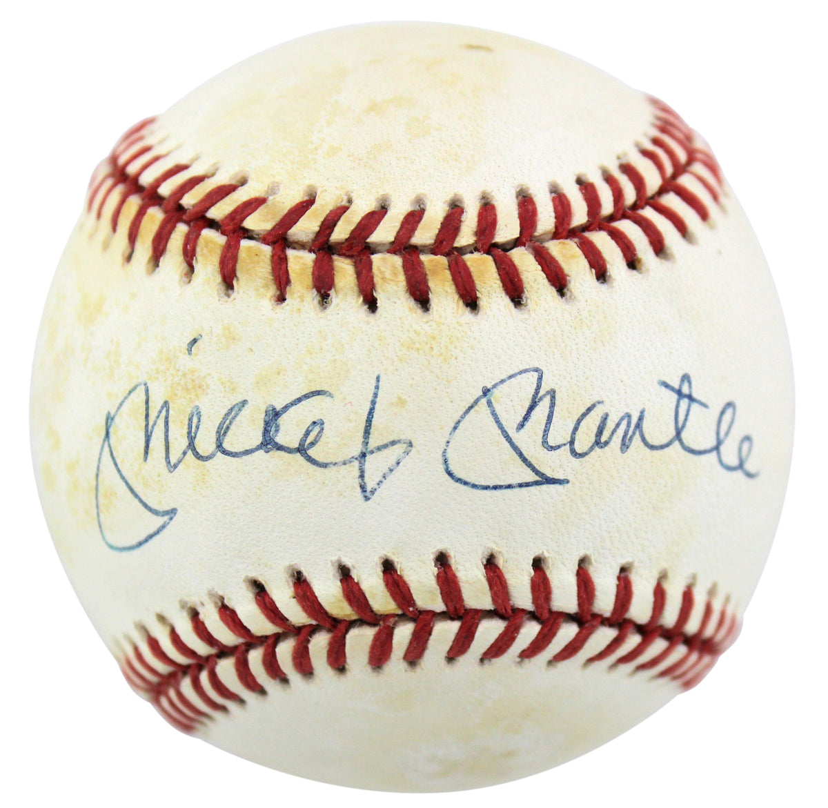 Yankees Mickey Mantle Signed Authentic Oal Baseball PSA/DNA #D54205