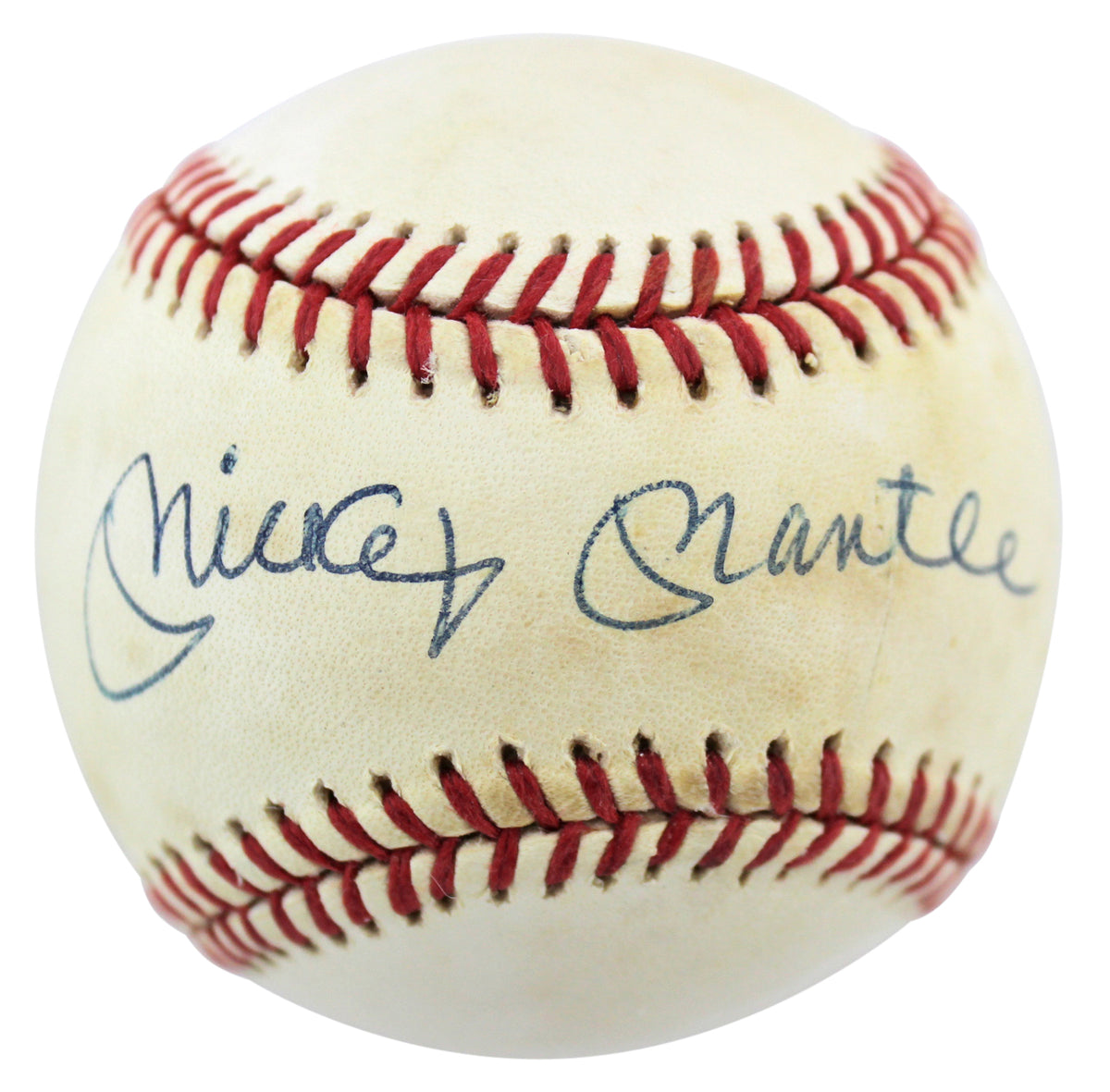 Yankees Mickey Mantle Signed Authentic Oal Baseball PSA/DNA #G29634