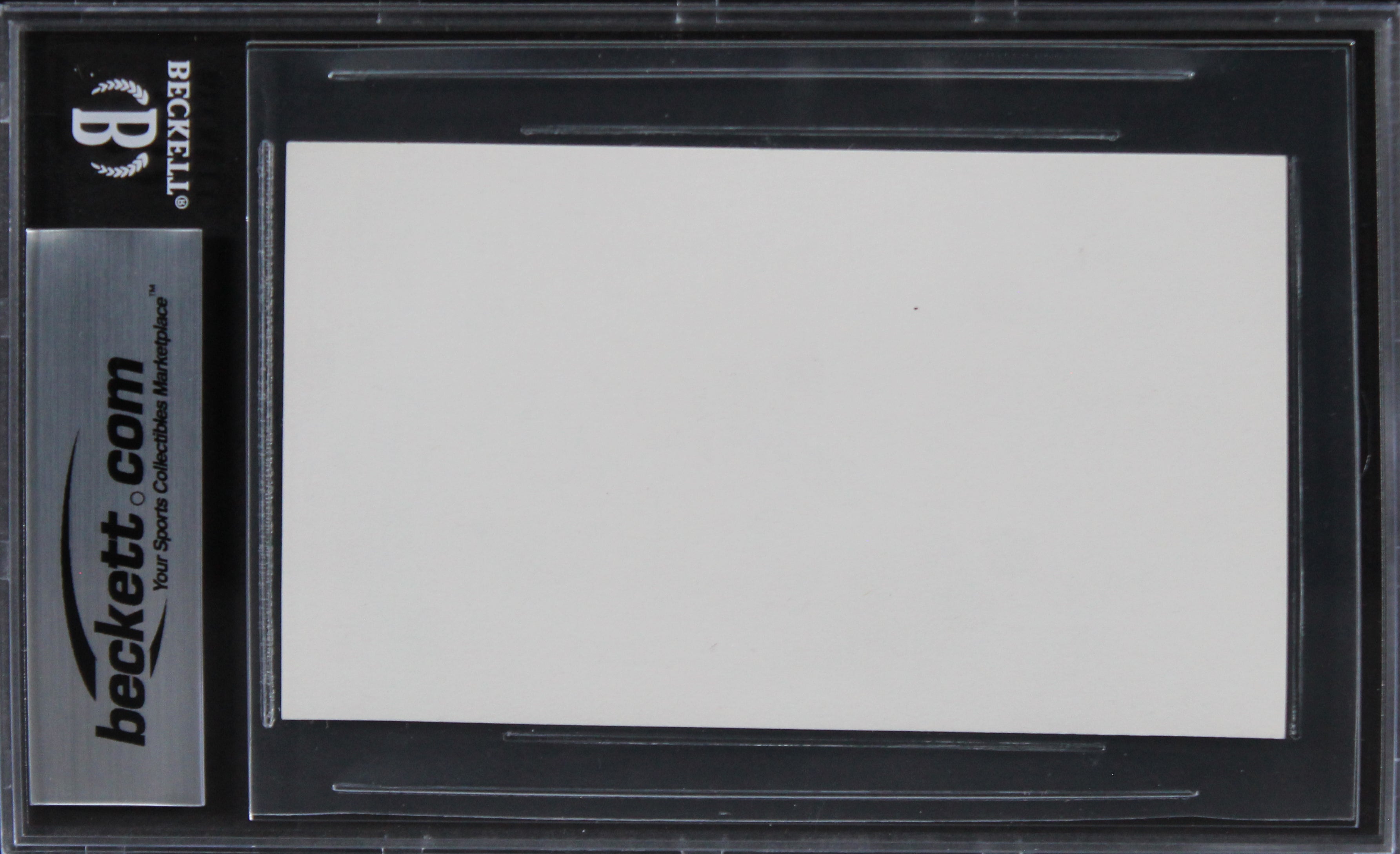 Moon Unit Zappa European Vacation Authentic Signed 3x5 Index Card BAS Slabbed