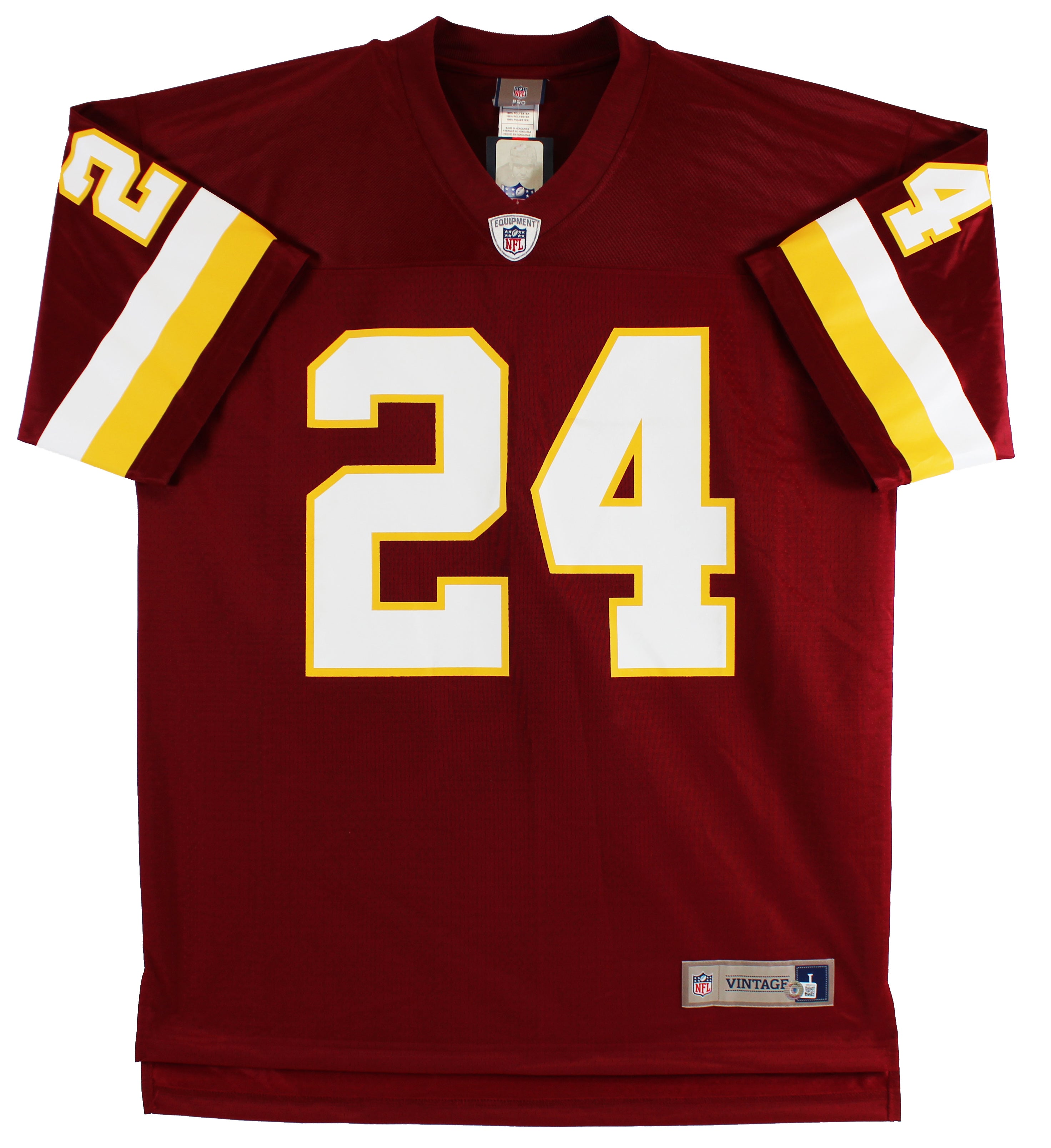WFT Champ Bailey Authentic Signed NFL Vintage Proline Maroon Jersey BAS Witness