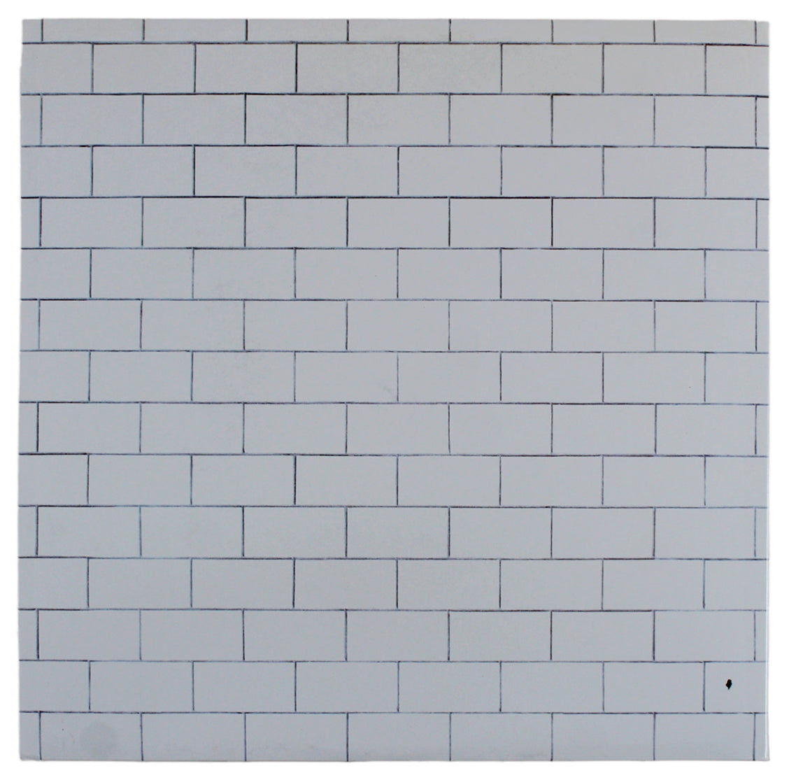 Roger Waters Pink Floyd Signed The Wall Album Cover W/ Vinyl BAS #A09486