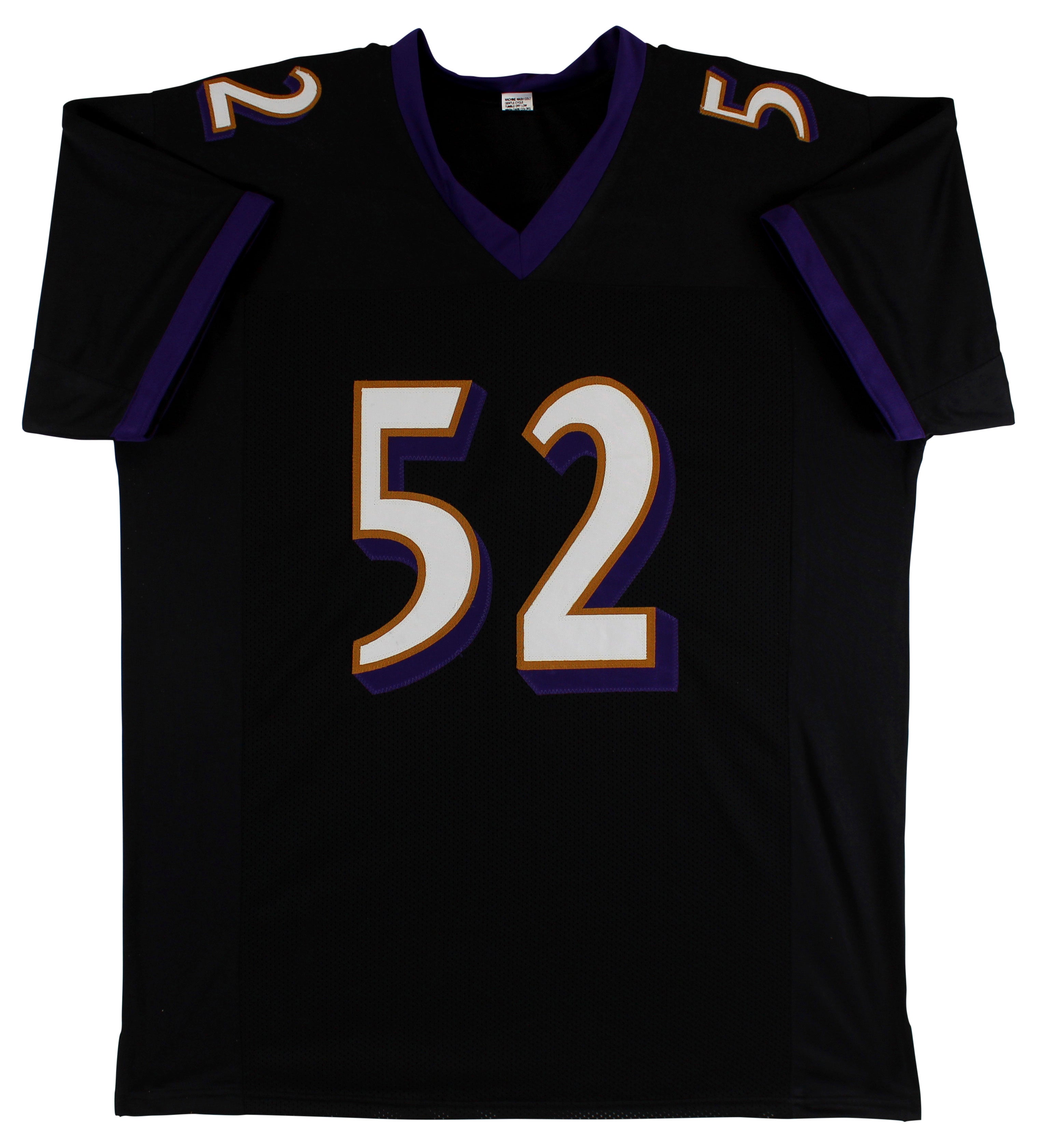 Ray Lewis Authentic Signed Black Pro Style Jersey Autographed PSA Or BAS Wit