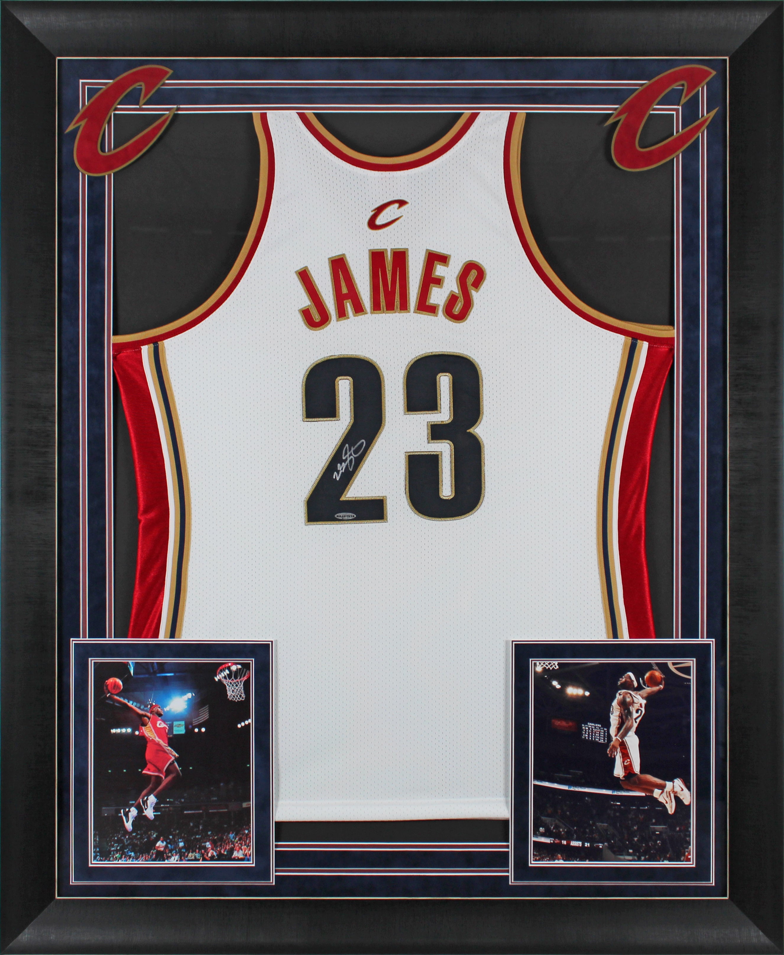 Framed lebron jersey online