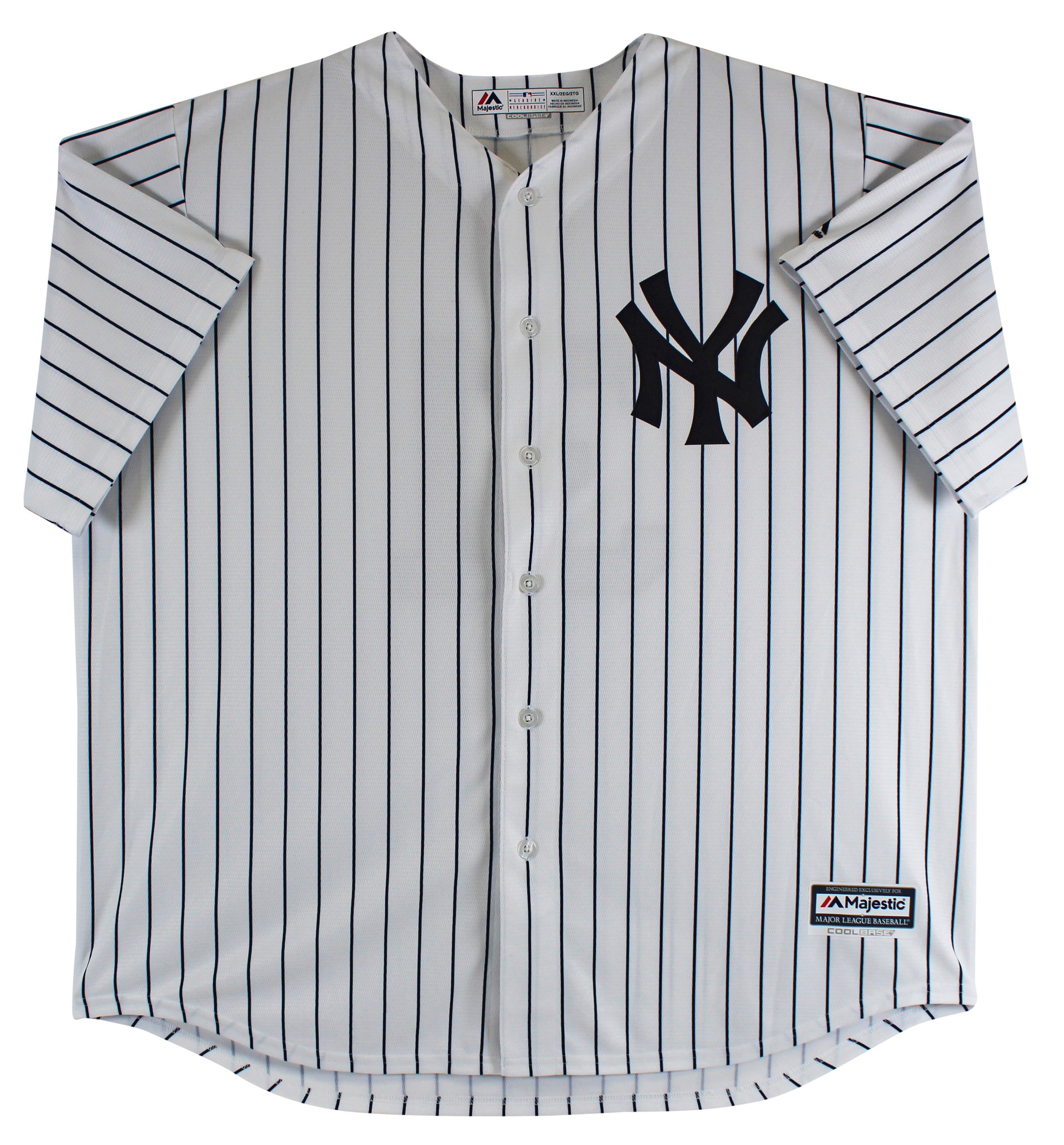 Yankees Aaron Hicks Authentic Signed White Pinstripe Majestic Jersey Fanatics