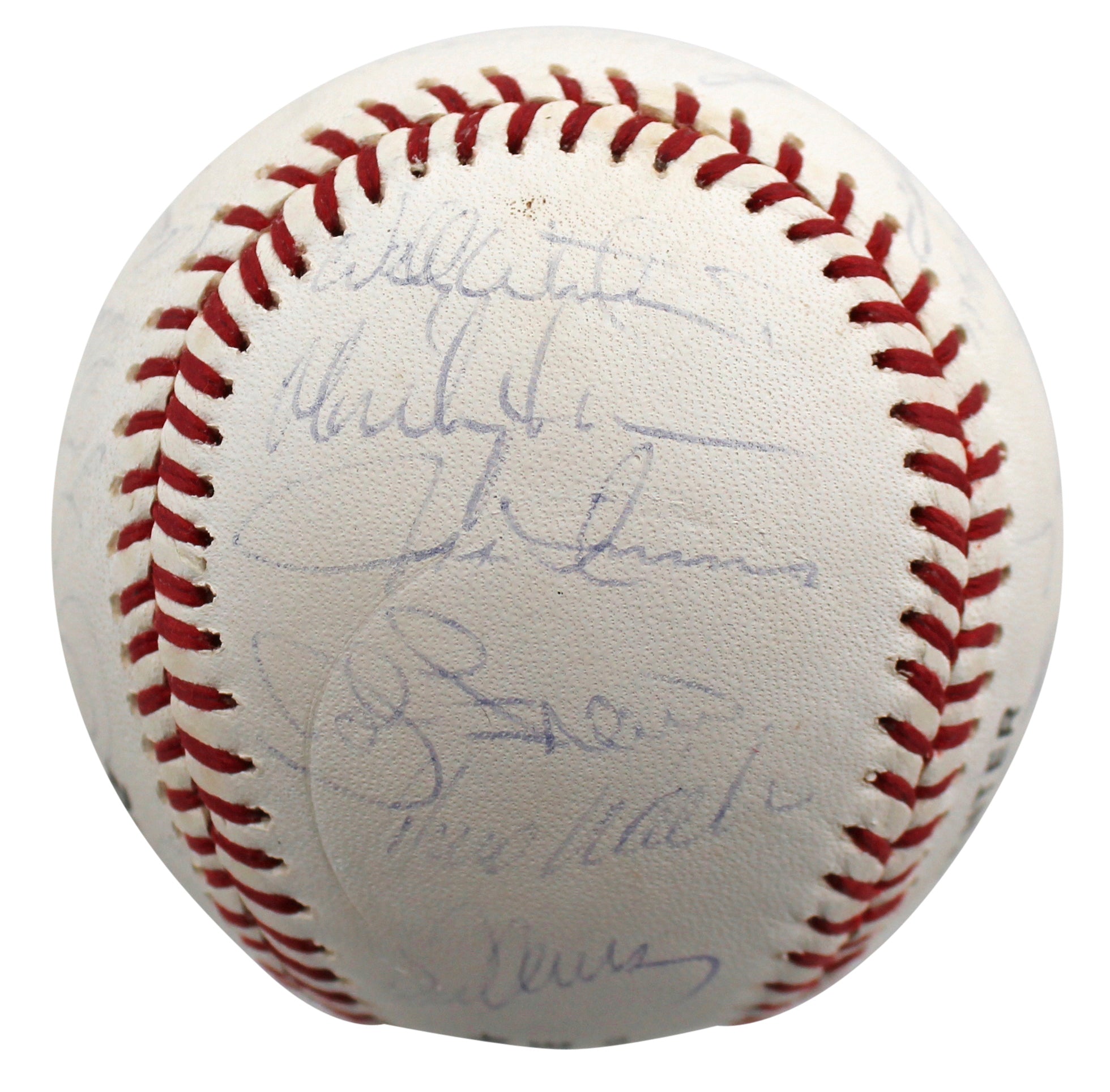 1992 Mets (28) Cone, Stottlemyre, Franco Signed Onl Baseball BAS #AA03184