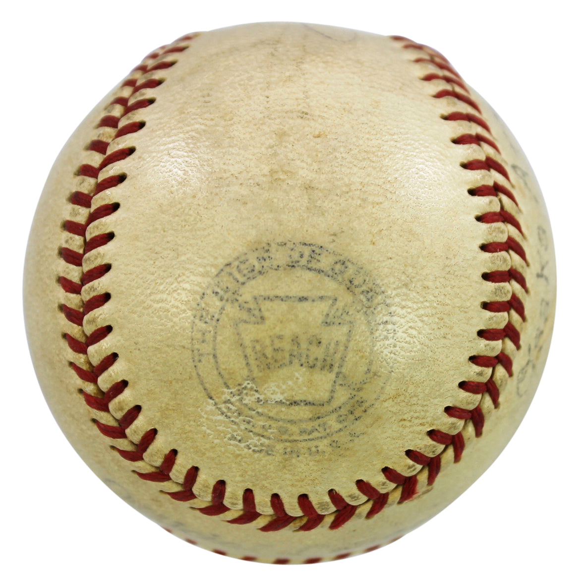 Yankees Joe DiMaggio Authentic Signed Official Reach Baseball BAS #A86806