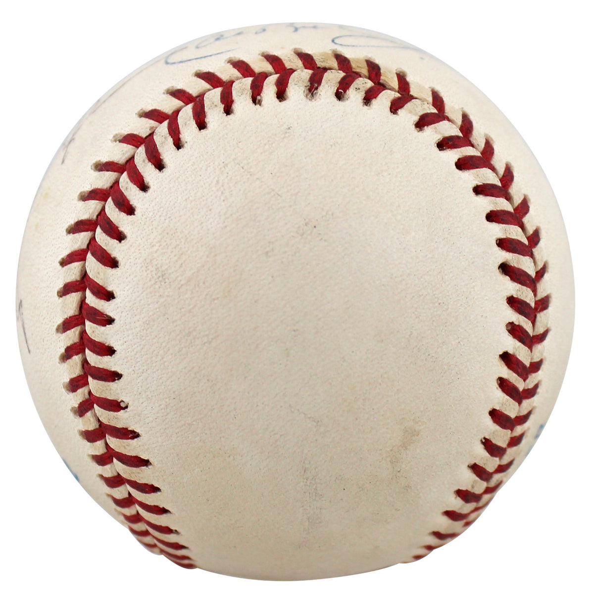 Michael Jordan & Cal Ripken Jr. Authentic Signed Budig Oal Baseball PSA #AI01629