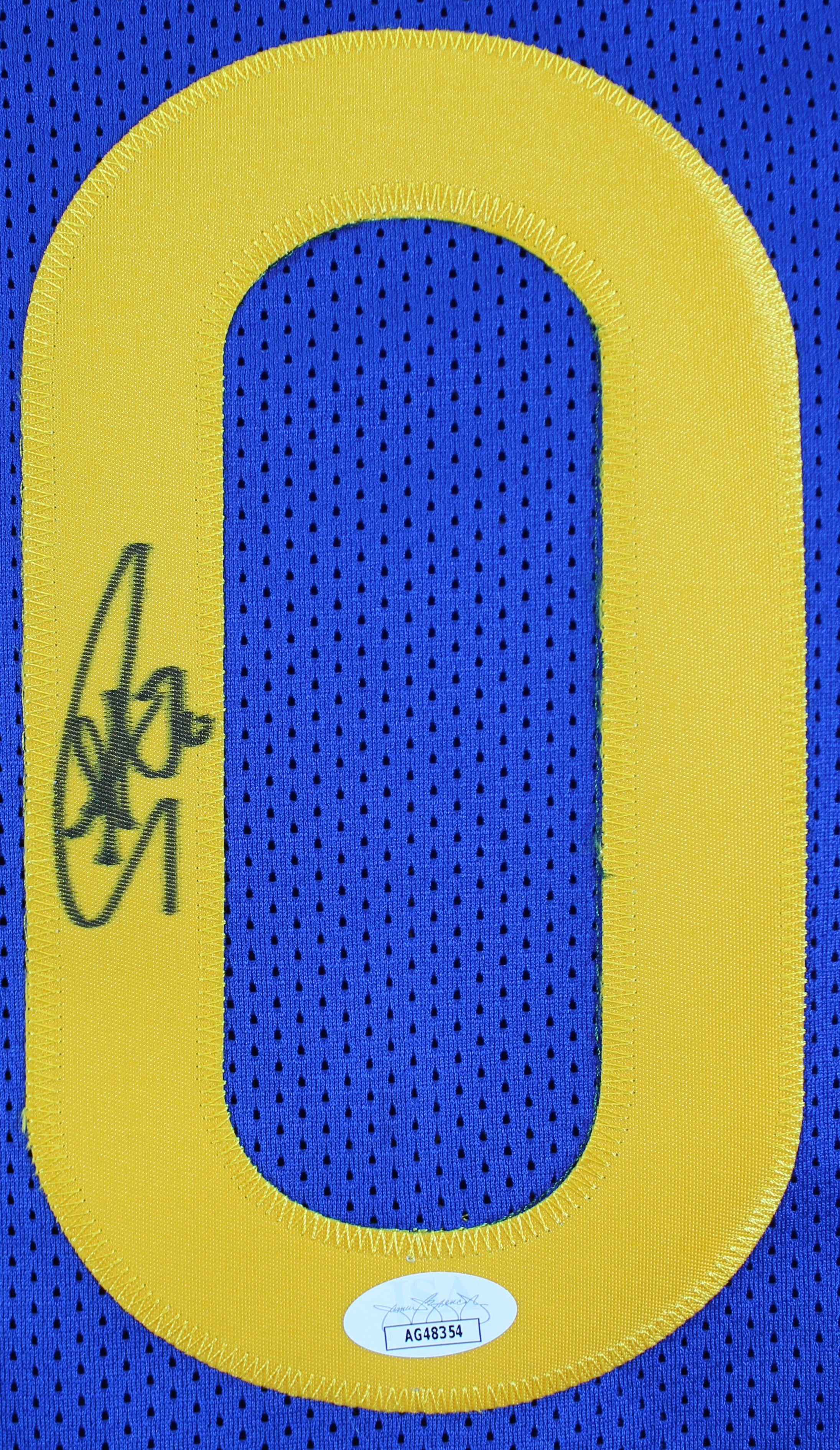 ** HOLIDAY DOORBUSTER ** Stephen Curry Authentic Signed Blue Pro Style Jersey Autographed JSA