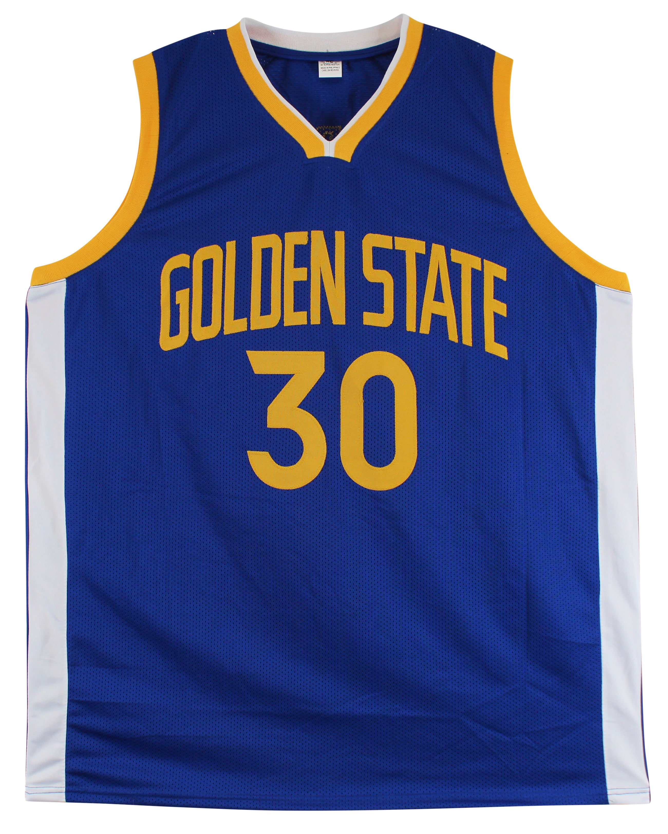 ** HOLIDAY DOORBUSTER ** Stephen Curry Authentic Signed Blue Pro Style Jersey Autographed JSA