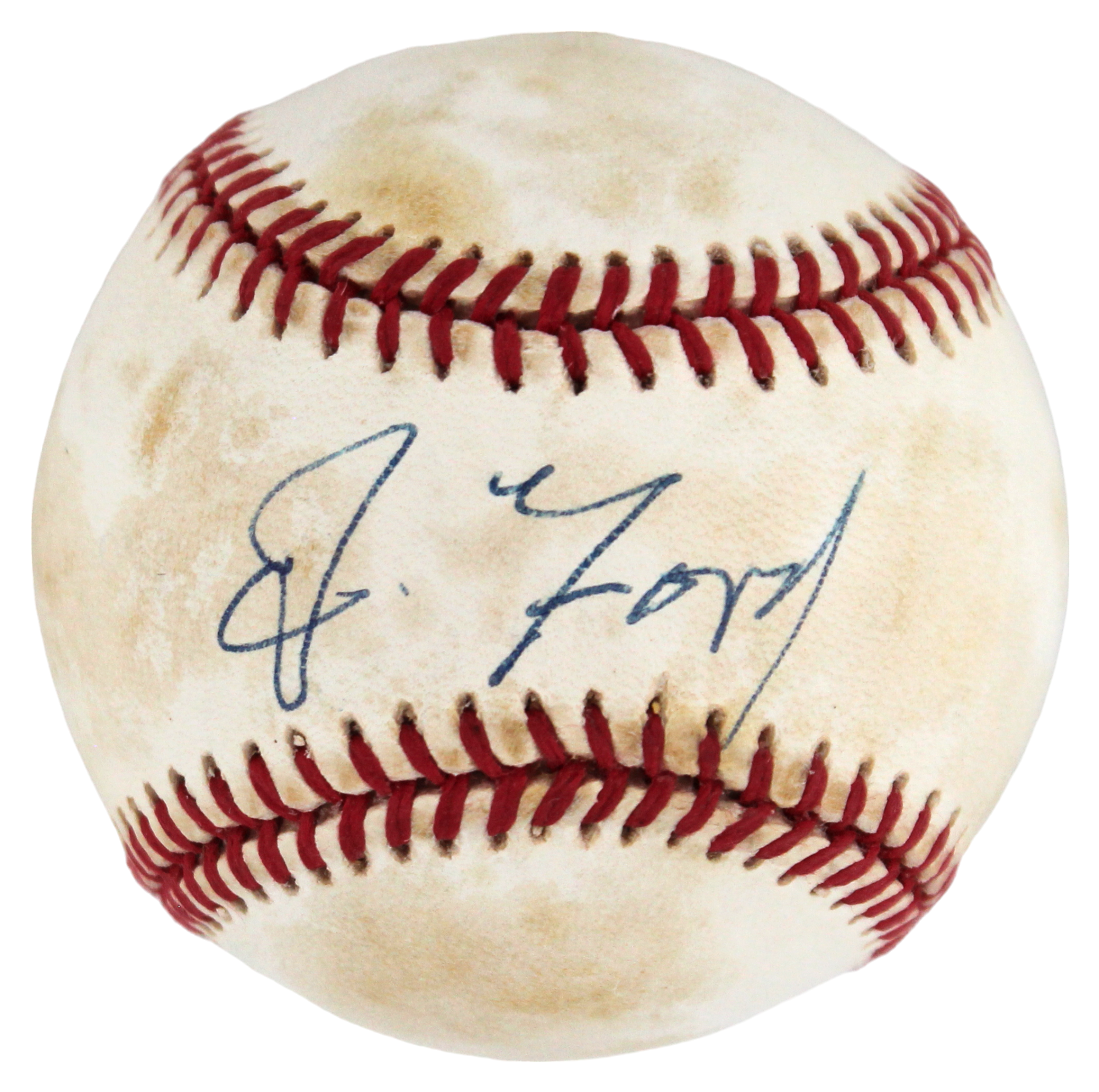 President Gerald Ford Signed Authentic Onl Baseball Autographed PSA/DNA #V01798