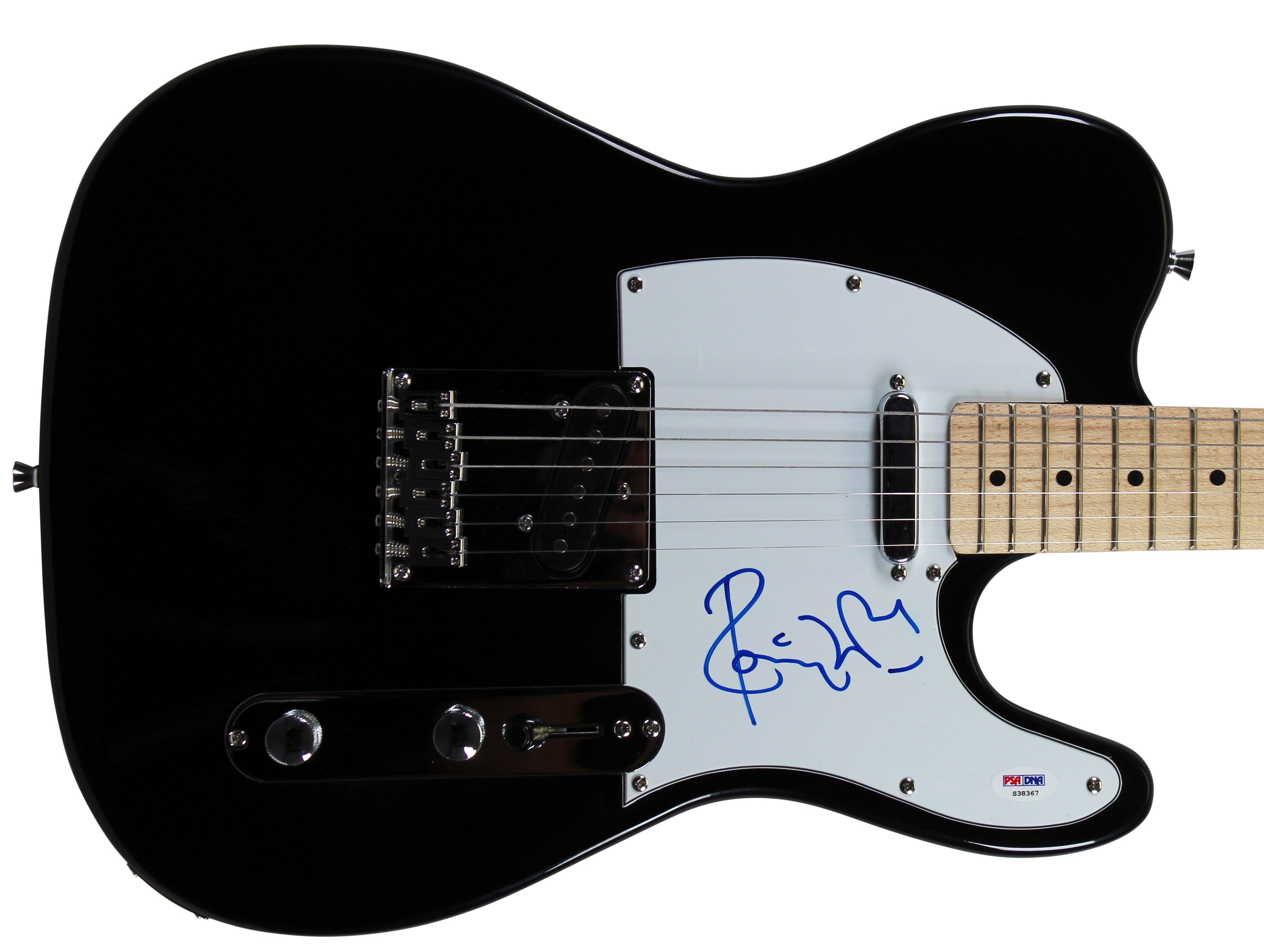 Ronnie Wood Rolling Stones Authentic Signed Black Electric Guitar PSA #S38367