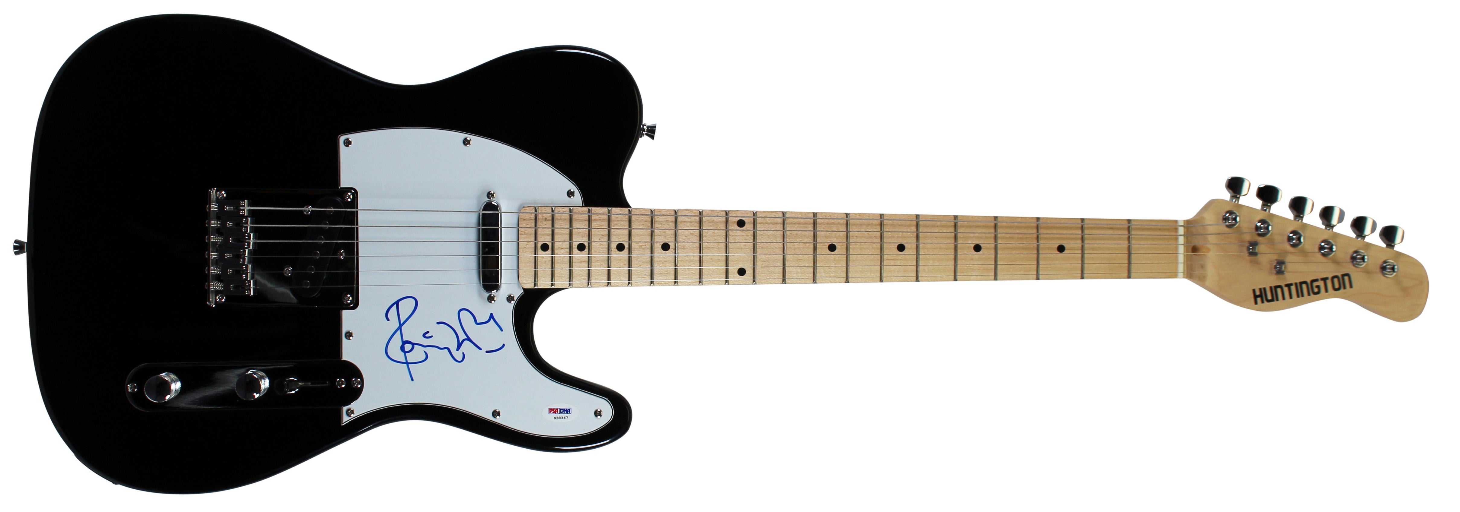 Ronnie Wood Rolling Stones Authentic Signed Black Electric Guitar PSA #S38367