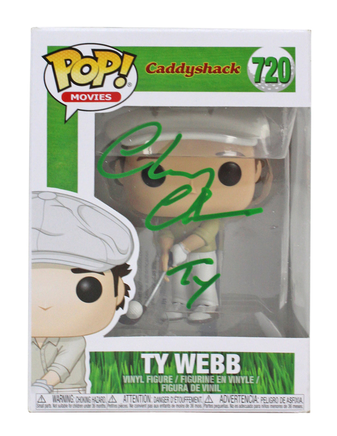 Chevy Chase Caddyshack "Ty" Signed #720 Funko Pop Vinyl Figure BAS #P94193