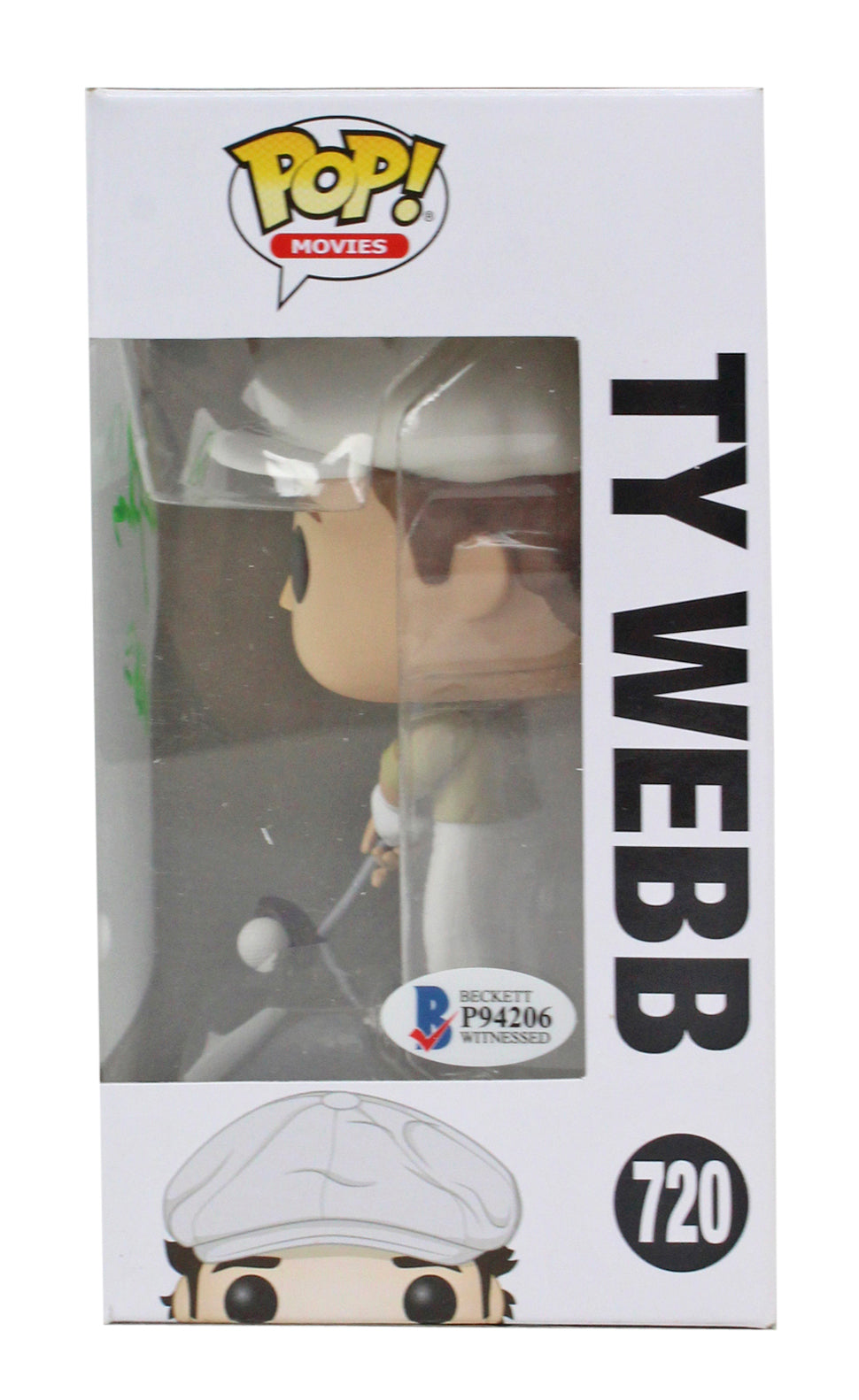 Chevy Chase Caddyshack "Webb!!" Signed #720 Funko Pop Vinyl Figure BAS #P94206