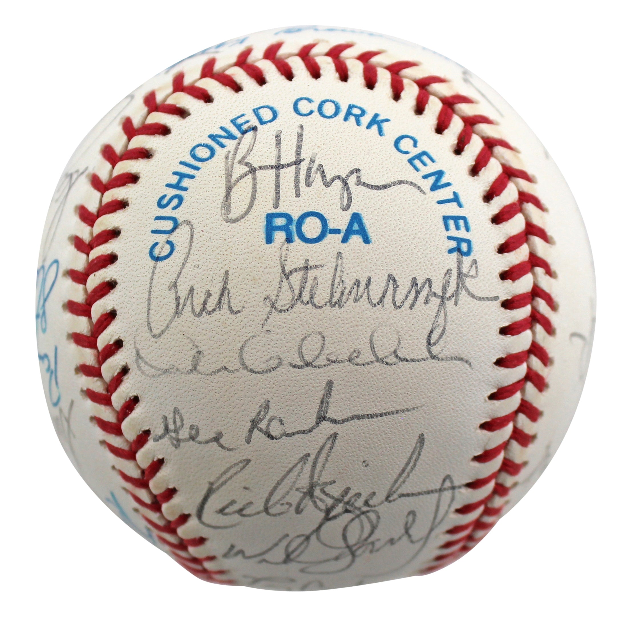 1991 Twins (29) Puckett, Oliva, Knoblauch +26 Signed Oal Baseball BAS #AB92931