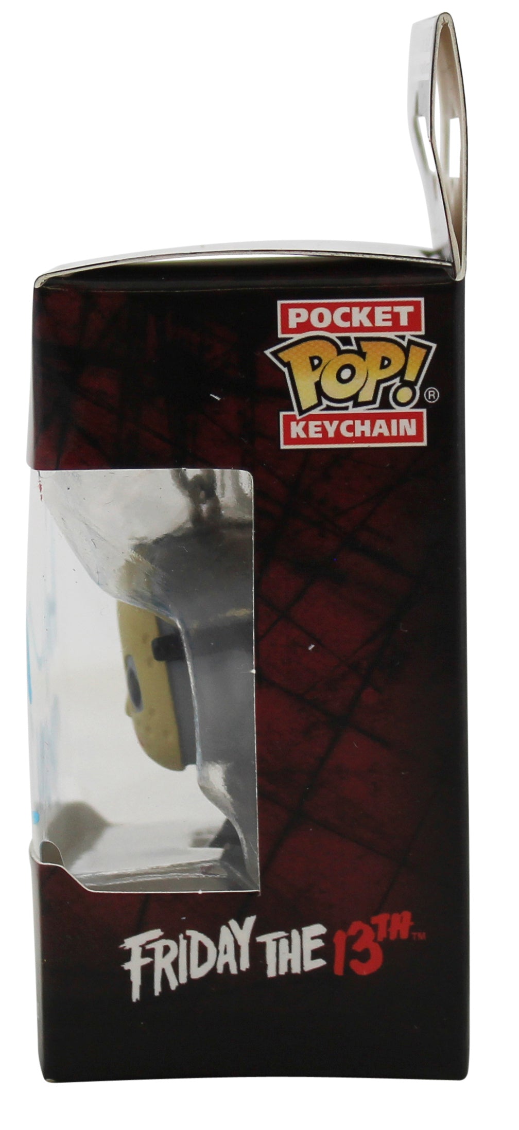 Ari Lehman "Jason 1" Signed Keychain Funko Pop Vinyl Figure w/ Blue Sig BAS Wit