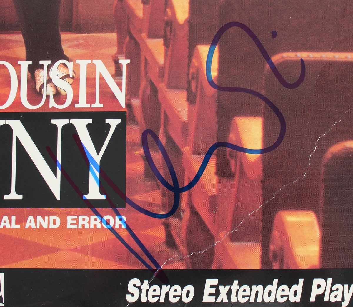 Marisa Tomei Authentic Signed My Cousin Vinny Laserdisc w/out Disc BAS #BG83154