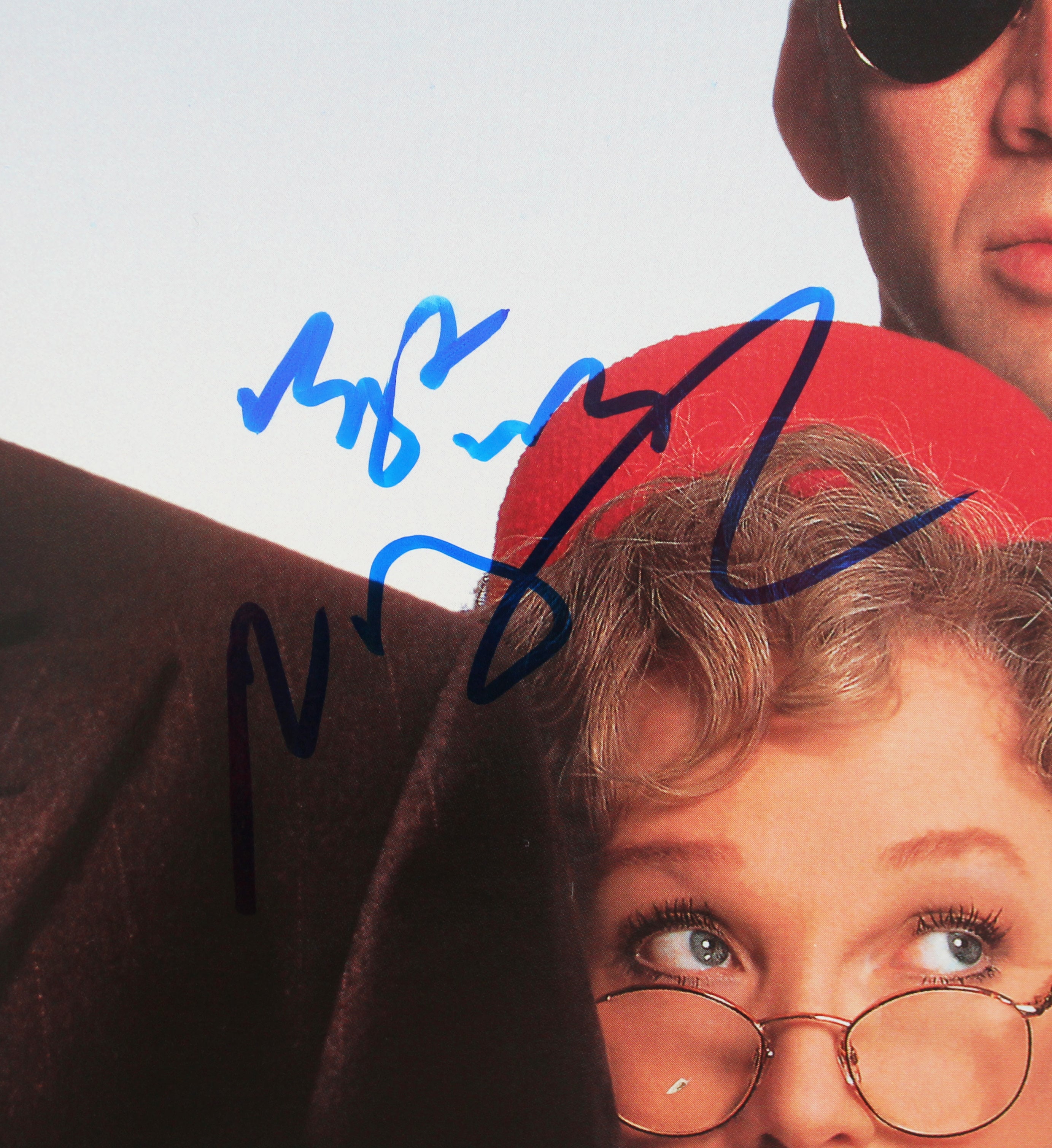 Nicolas Cage Authentic Signed Guarding Tess Laserdisc Without Disc BAS #BG83149