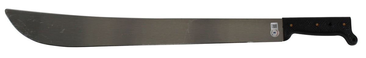Ari Lehman Friday The 13th "Jason 1" Signed Machete w/ Sketch BAS Witnessed