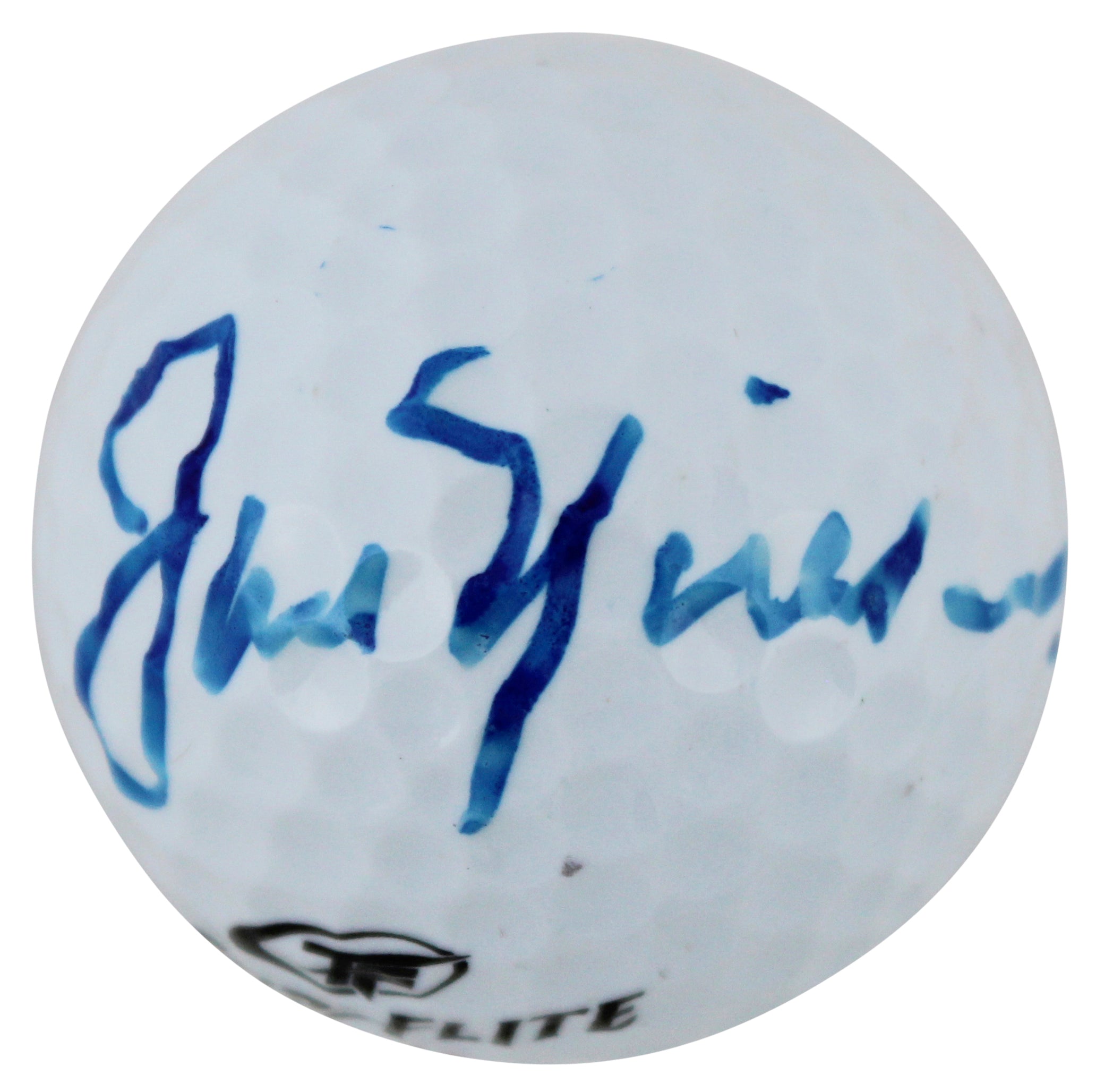 Jack Nicklaus Authentic Signed Top Flite Golf Ball Autographed JSA #X06177