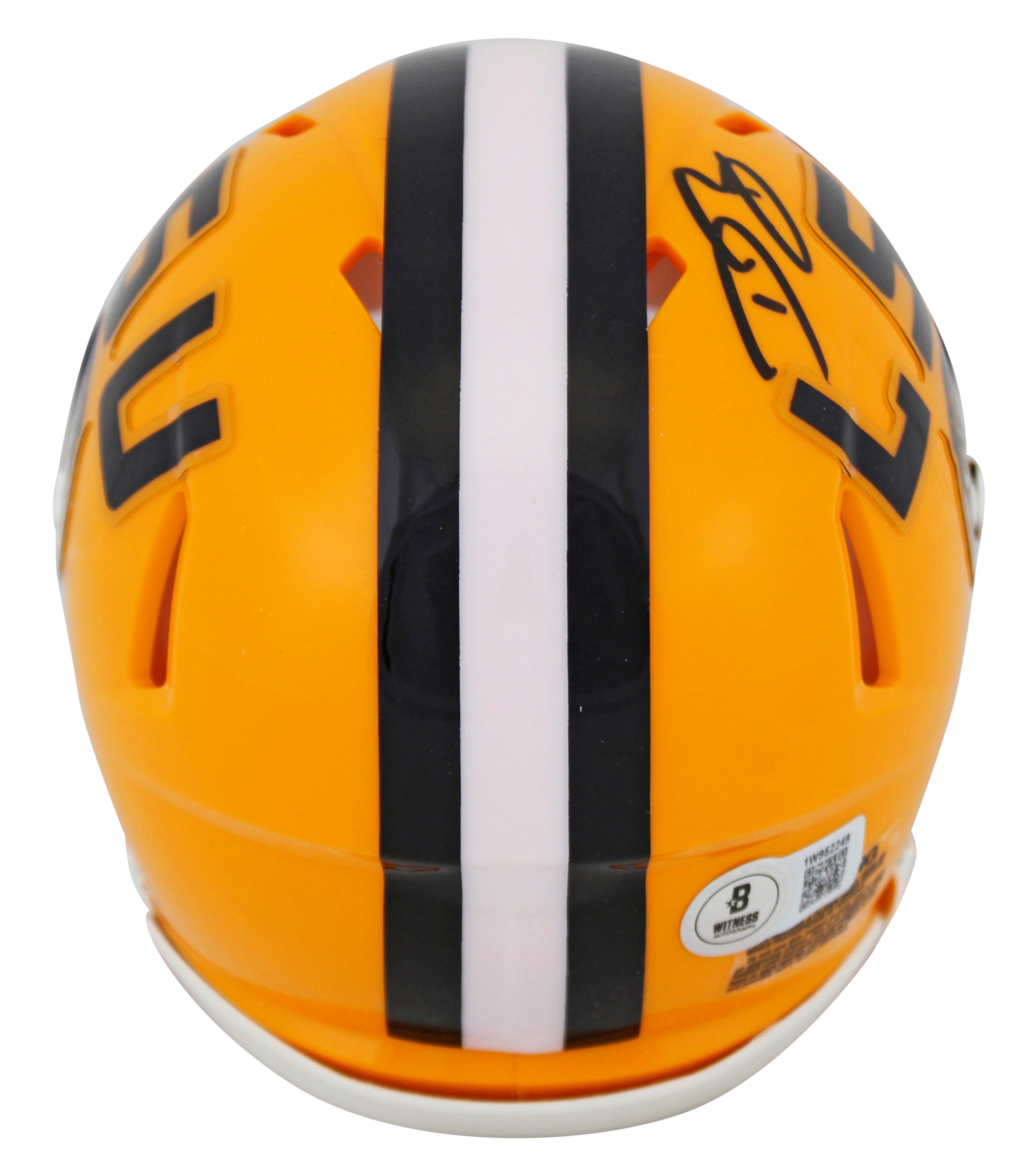 LSU Dwayne Bowe Authentic Signed Speed Mini Helmet Autographed BAS Witnessed