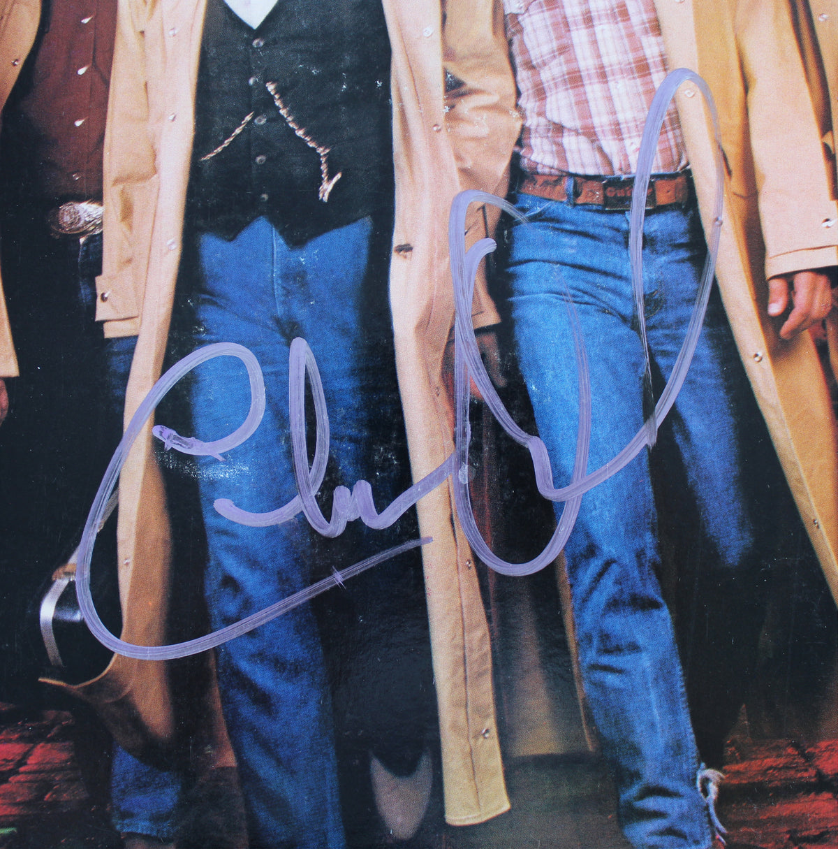 Charlie Daniels Authentic Signed Me & The Boys Album Cover W/ Vinyl BAS #BG83041