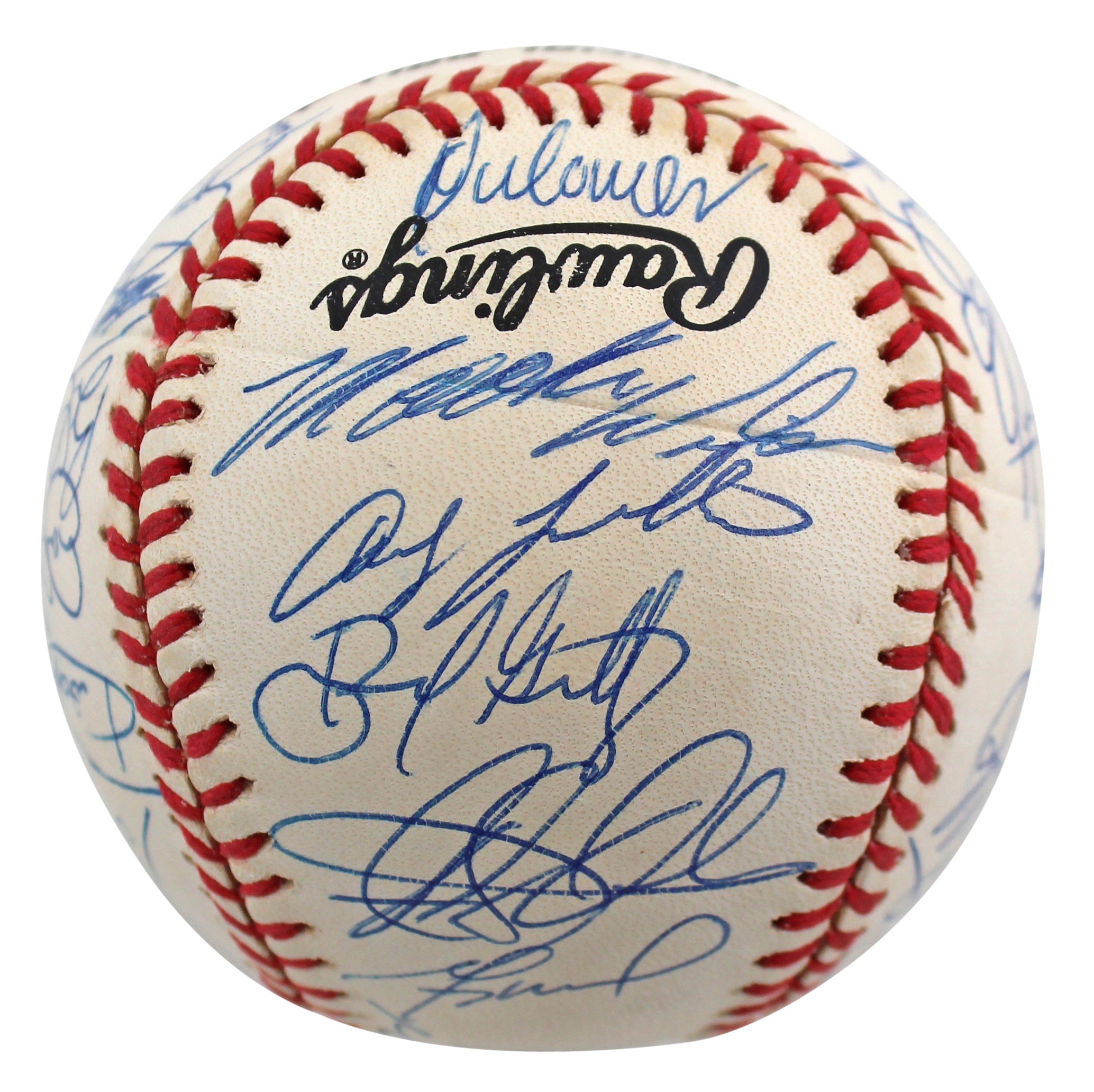 1997 Mets (32) Baerga, Franco, Olerud, Wilson +28 Onl Baseball BAS #AC01903