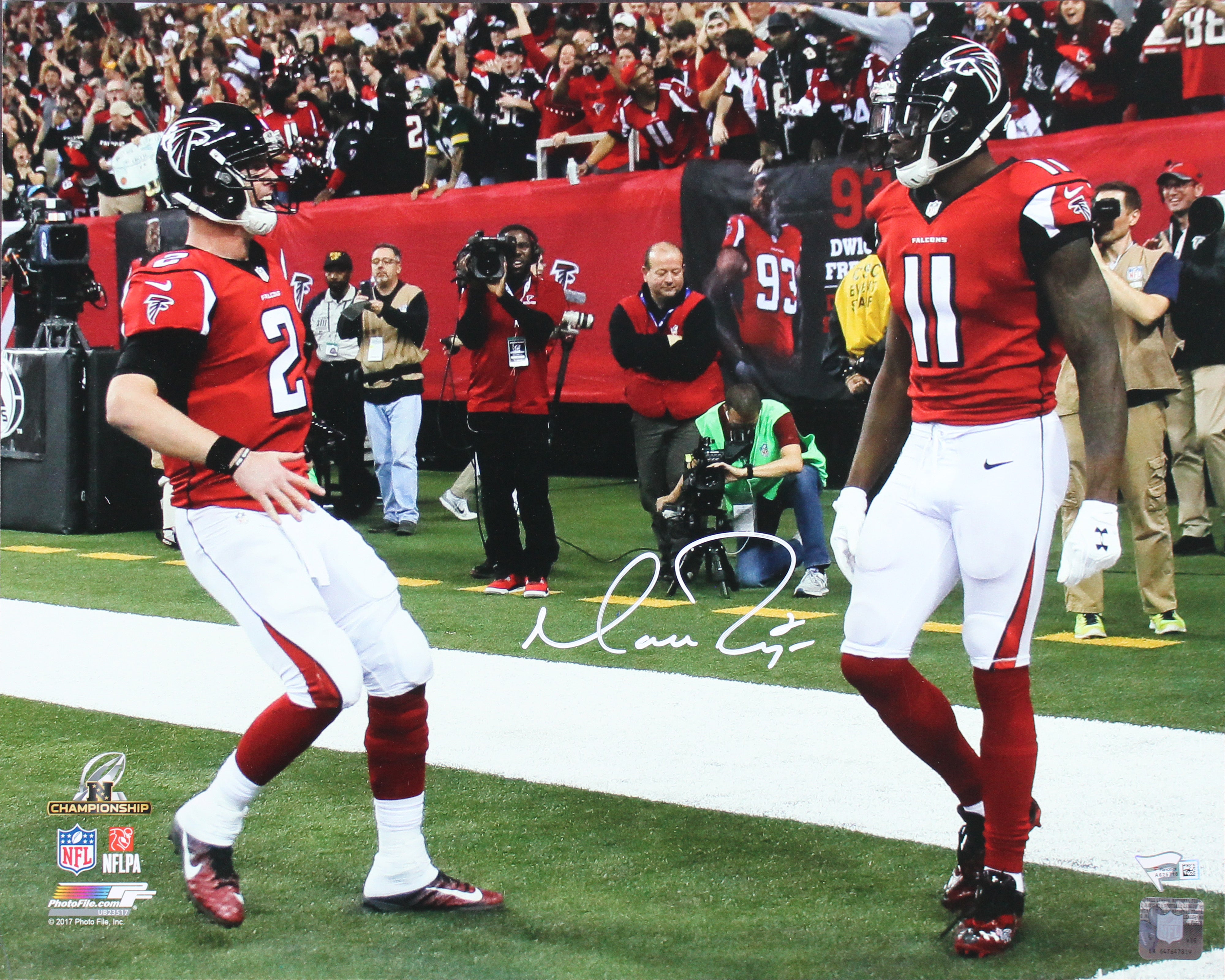 Falcons Matt Ryan Authentic Signed 16x20 Photo Autographed Fanatics COA #A625713