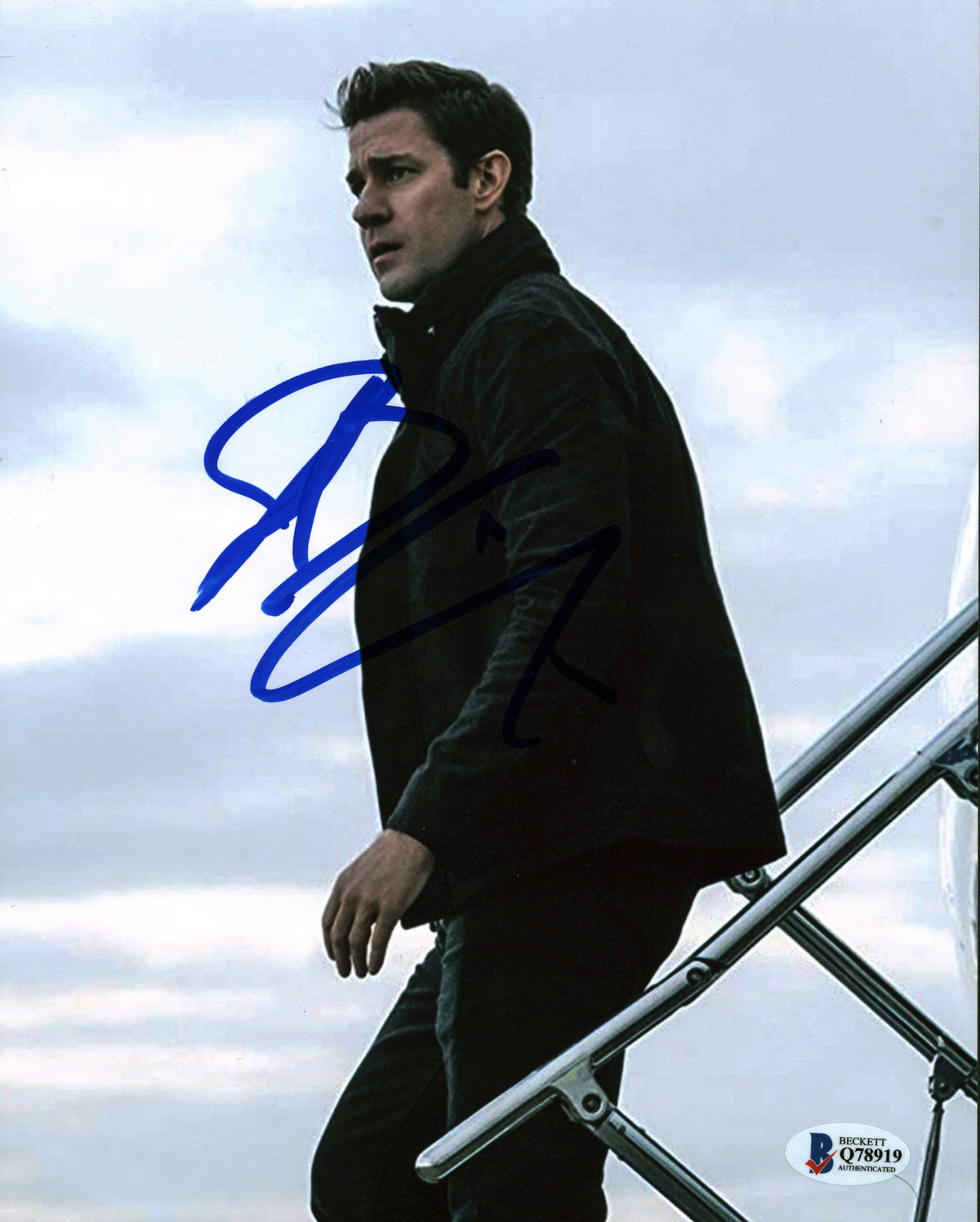 John Krasinski Jack Ryan Authentic Signed 8x10 Photo Autographed BAS #Q78919