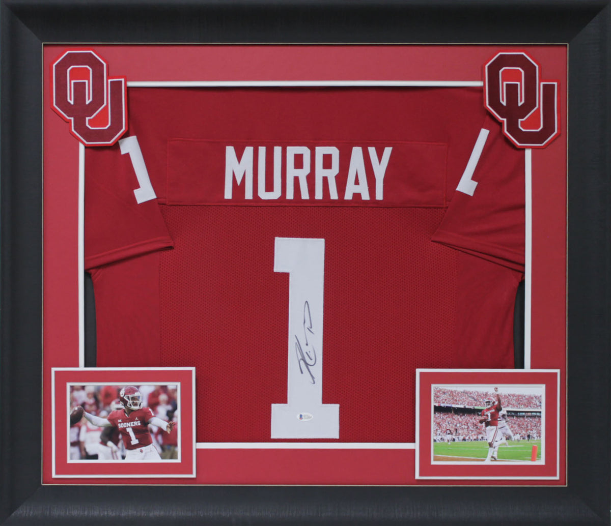 Kyler Murray Authentic Signed Maroon Pro Style Framed Jersey BAS Witnessed