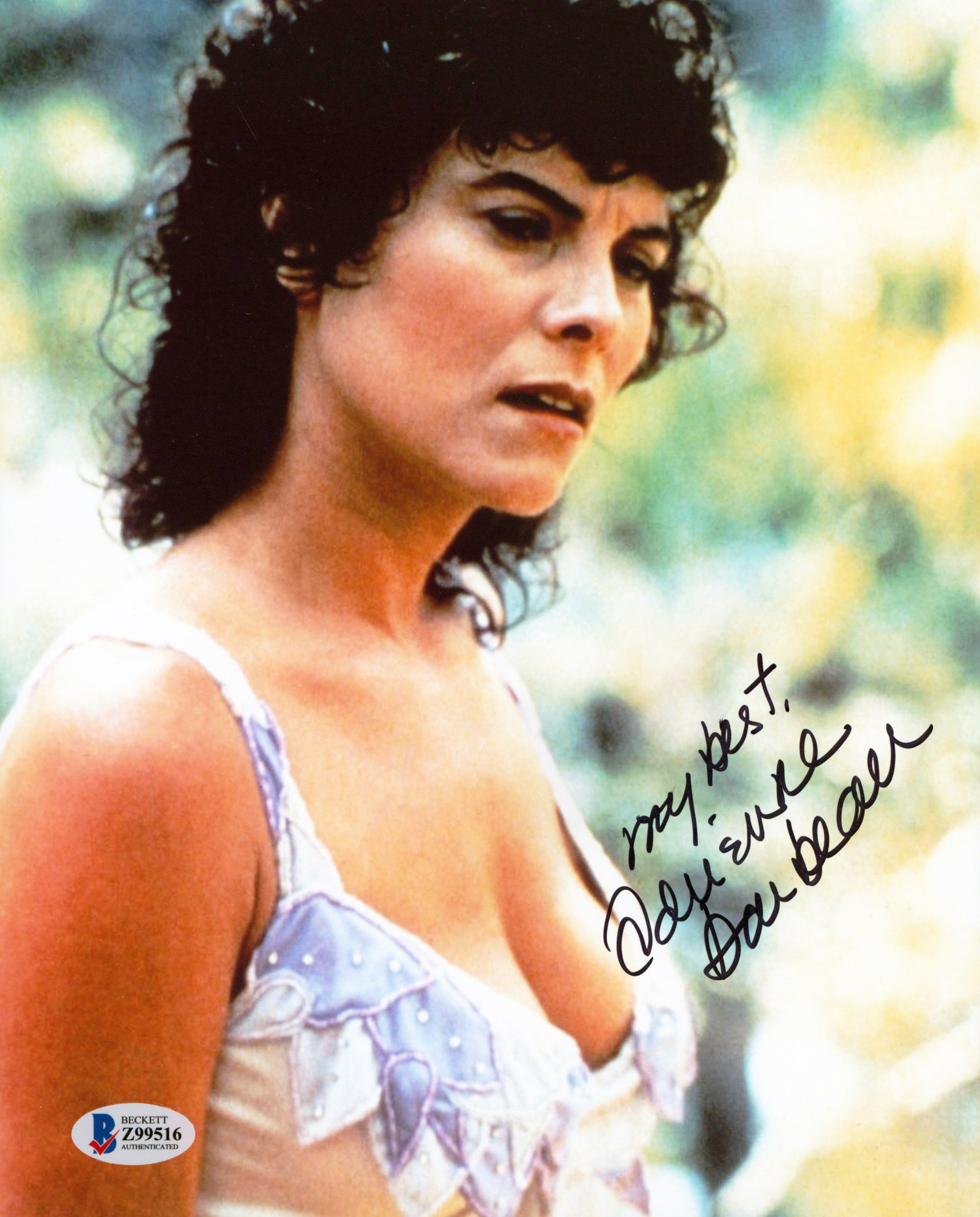 Adrienne Barbeau The Fog "My Best" Authentic Signed 8x10 Photo BAS #Z99516