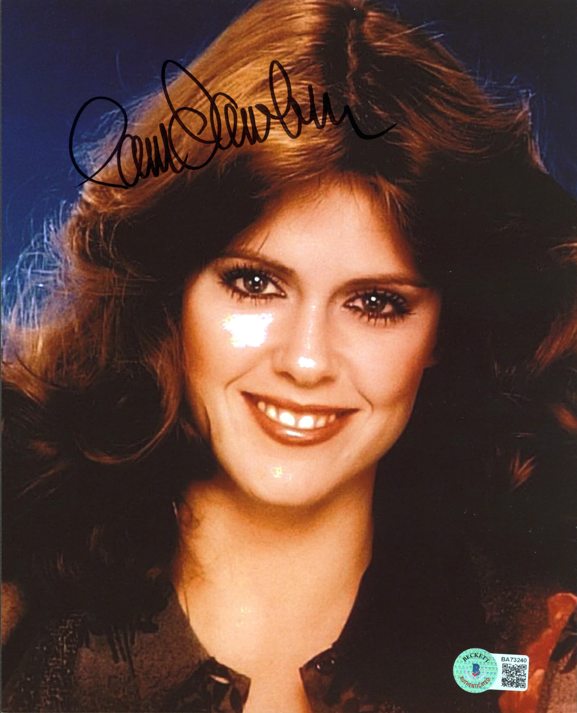 Pam Dawber Mork & Mindy Authentic Signed 8x10 Photo Autographed BAS #BA73240