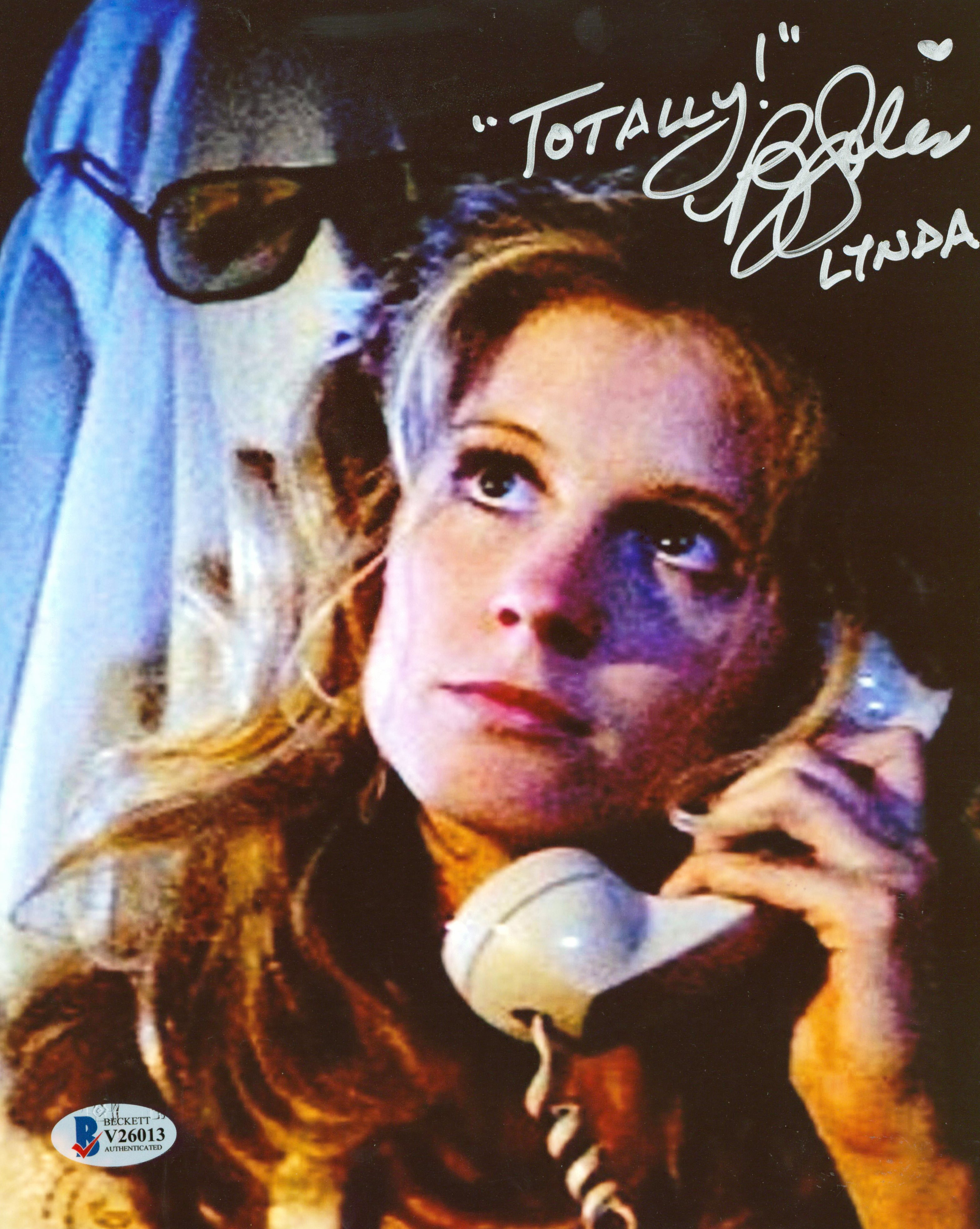 P.J. Soles Halloween "Totally! Lynda" Authentic Signed 8x10 Photo BAS #V26013