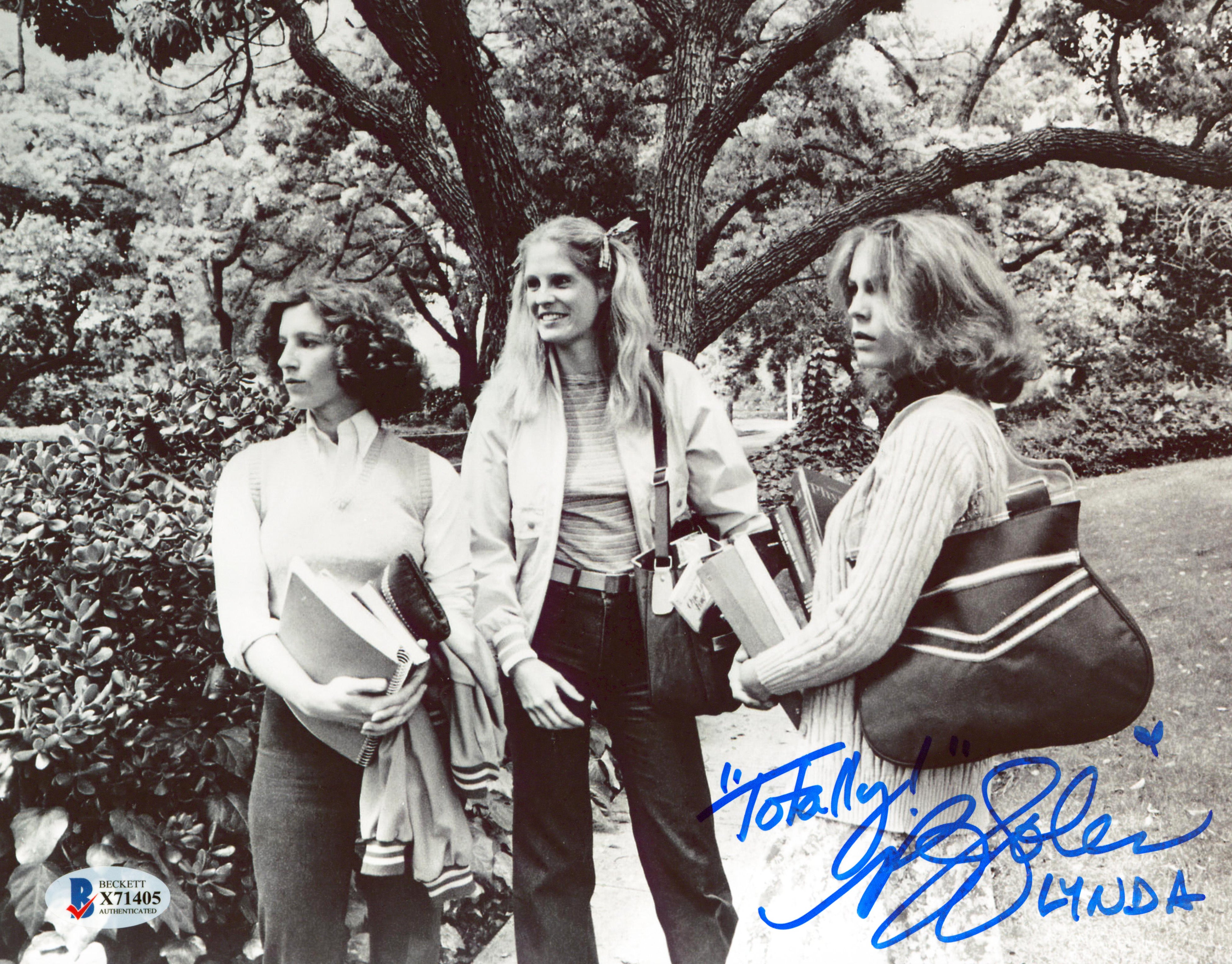 P.J. Soles Halloween "Totally! Lynda" Authentic Signed 8x10 Photo BAS #X71405