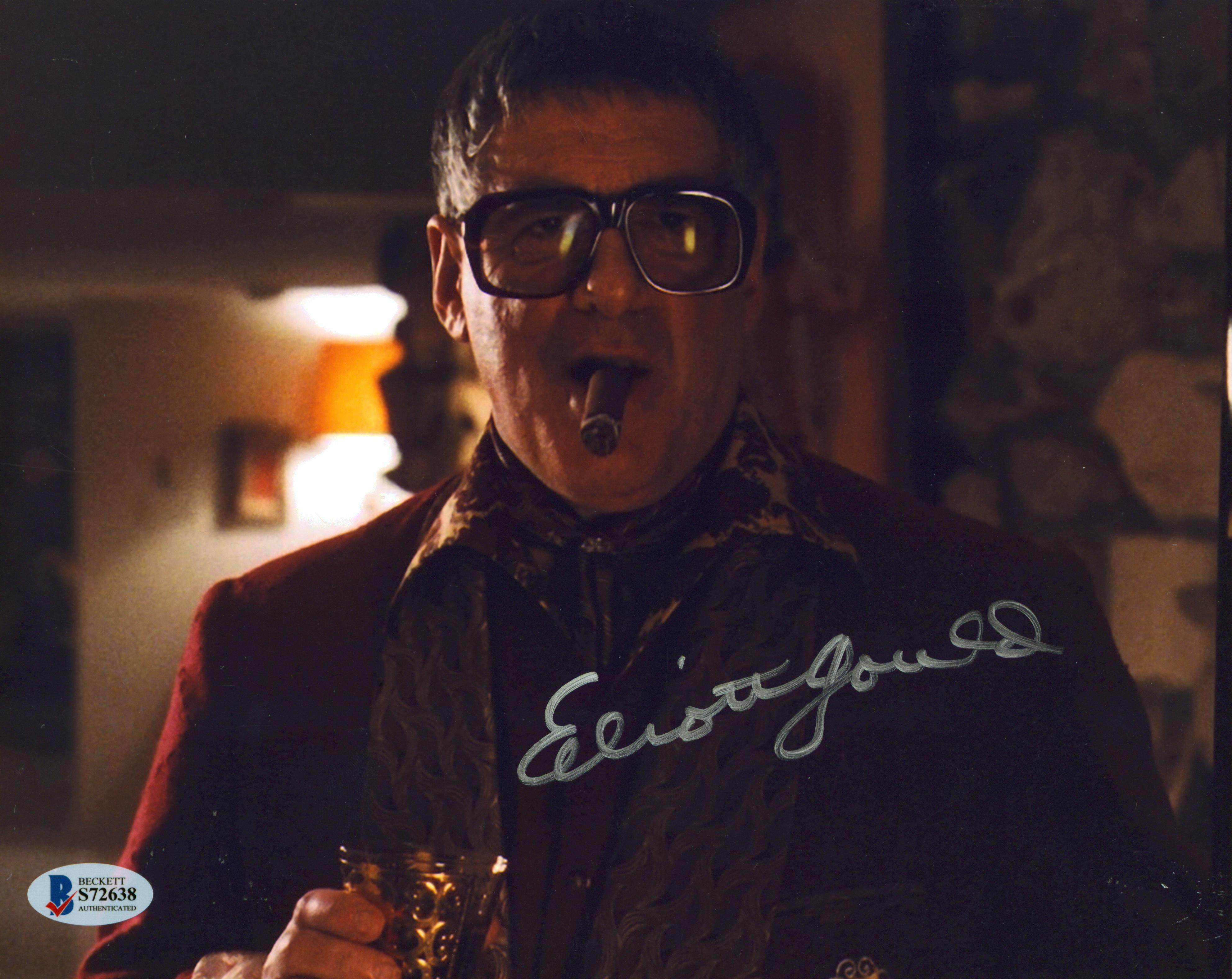 Elliott Gould Ocean's 11 Authentic Signed 8x10 Photo BAS #S72638