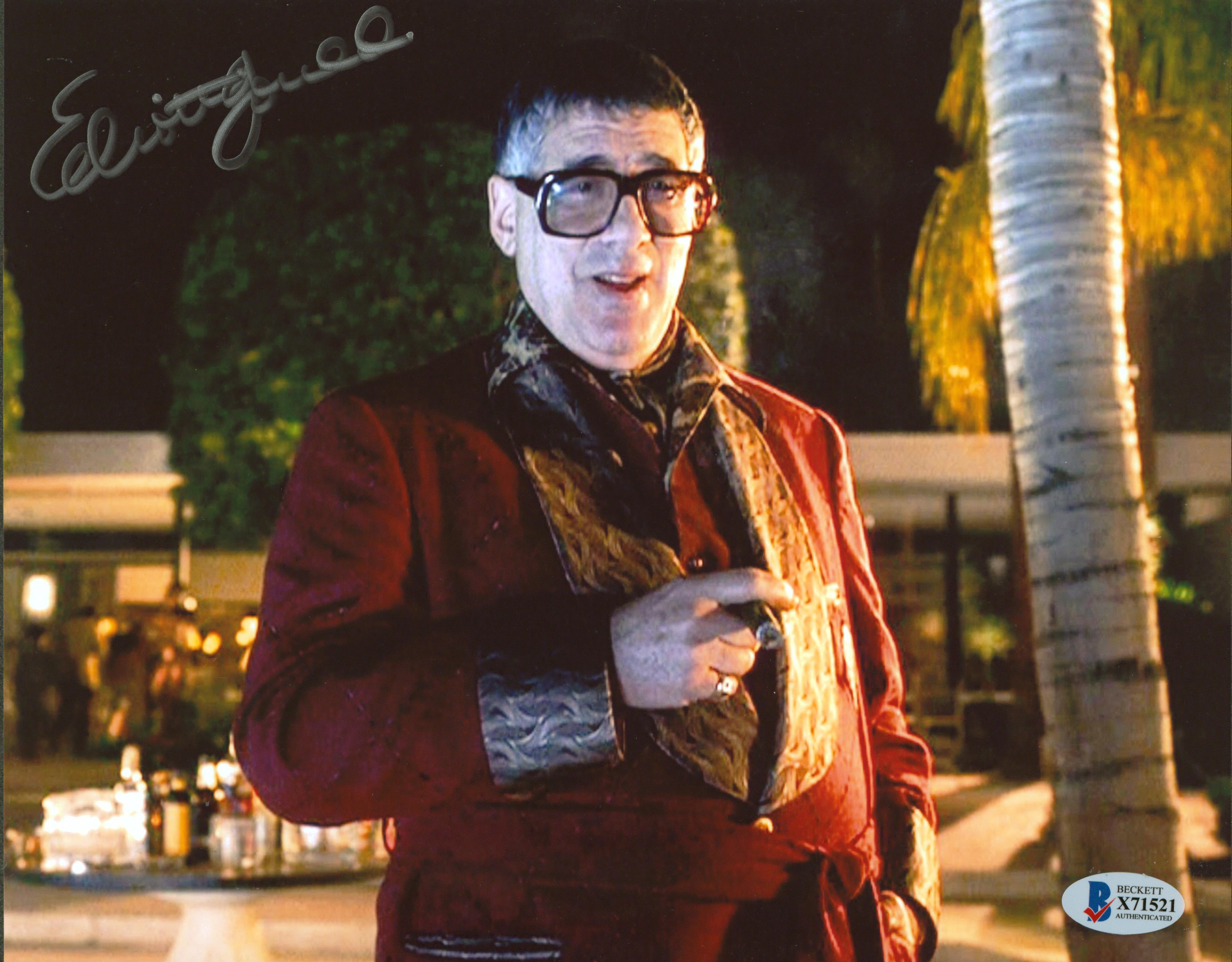 Elliott Gould Ocean's 11 Authentic Signed 8x10 Horizontal Photo BAS 2