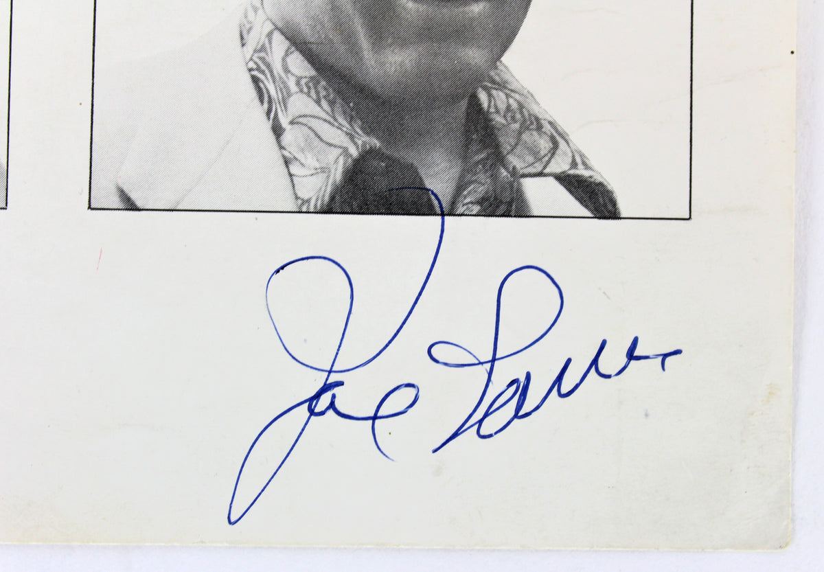 Joe Louis & Max Baer Authentic Signed 5x7 Boxing Promo Photo JSA #Y78155