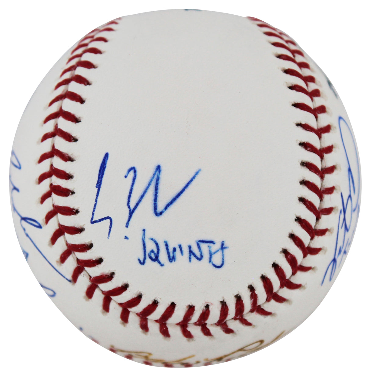 Sandlot (6) Guiry, Leopardi, +4 Signed Babe Ruth Baseball w/ Character Names BAS