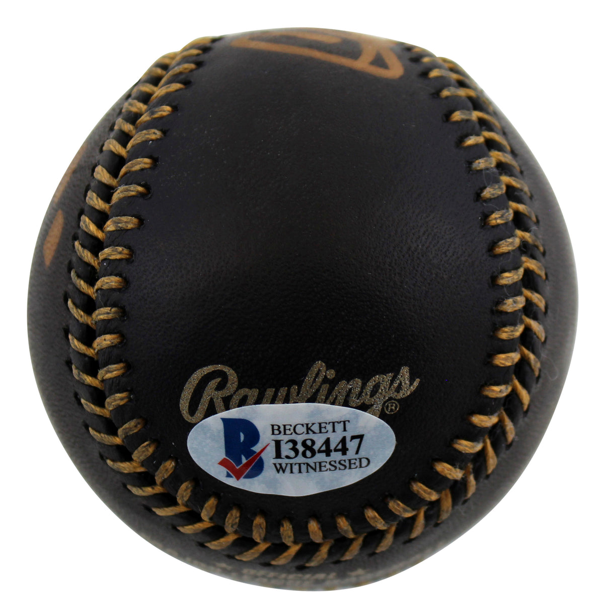 Charlie Sheen Major League "Vaughn" Signed Black Oml Baseball BAS Wit #I38447