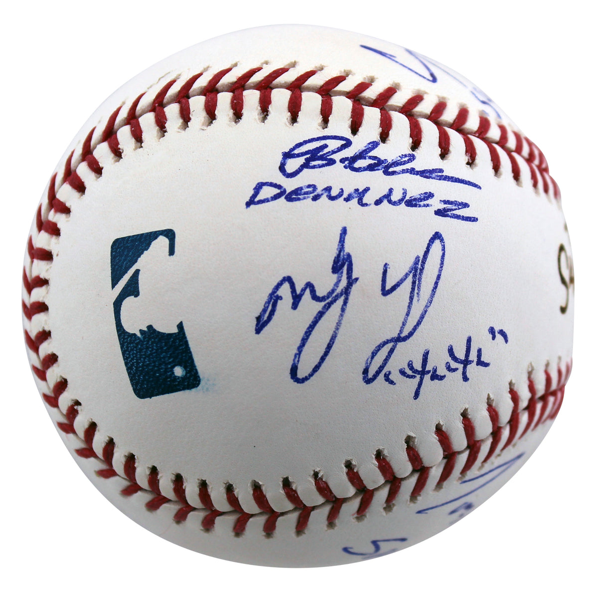 Sandlot (6) Guiry, Leopardi, +4 Signed Baseball w/ Character Names BAS #M84778