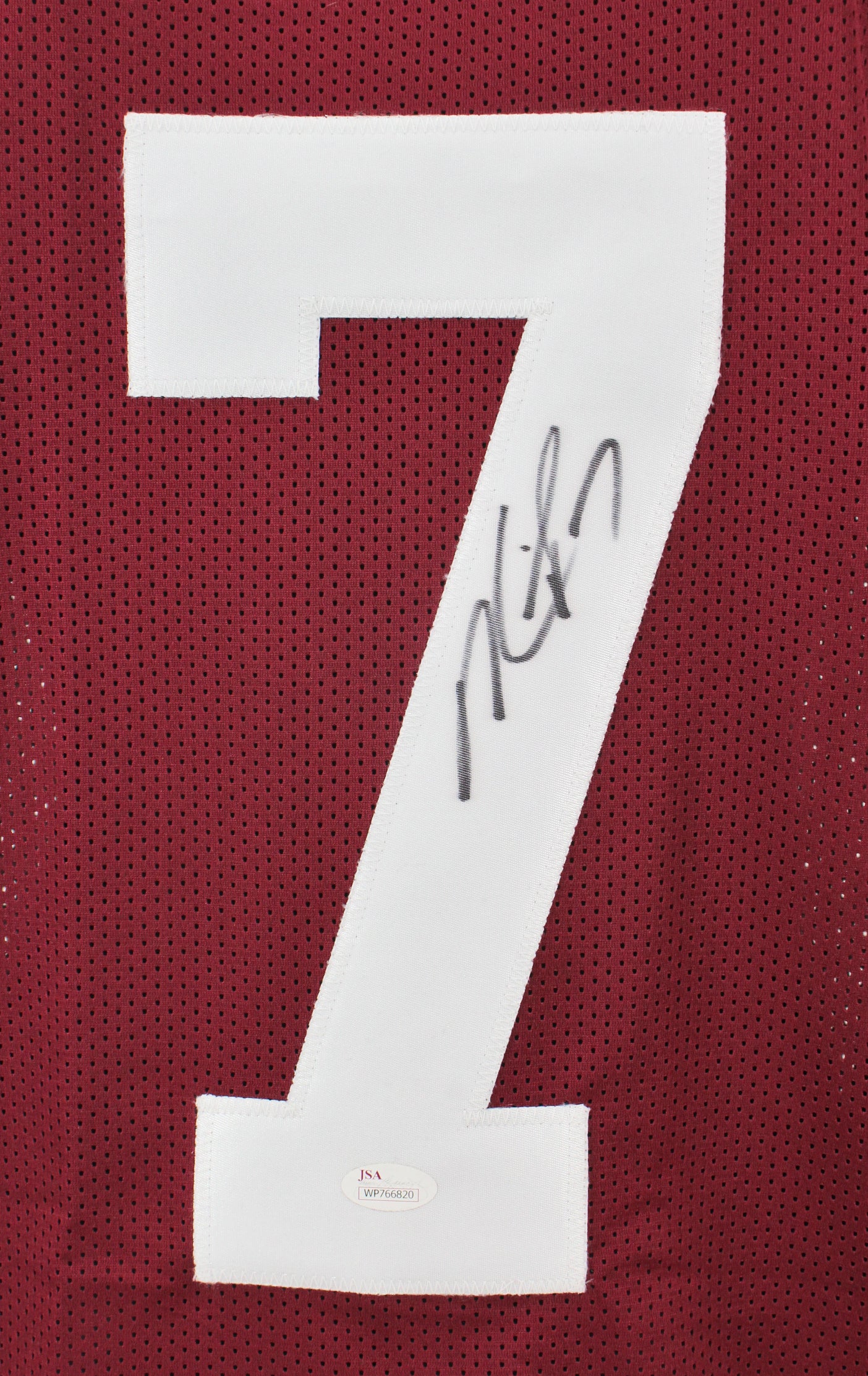 Virginia Tech Michael Vick Authentic Signed Maroon Framed Jersey JSA Witness