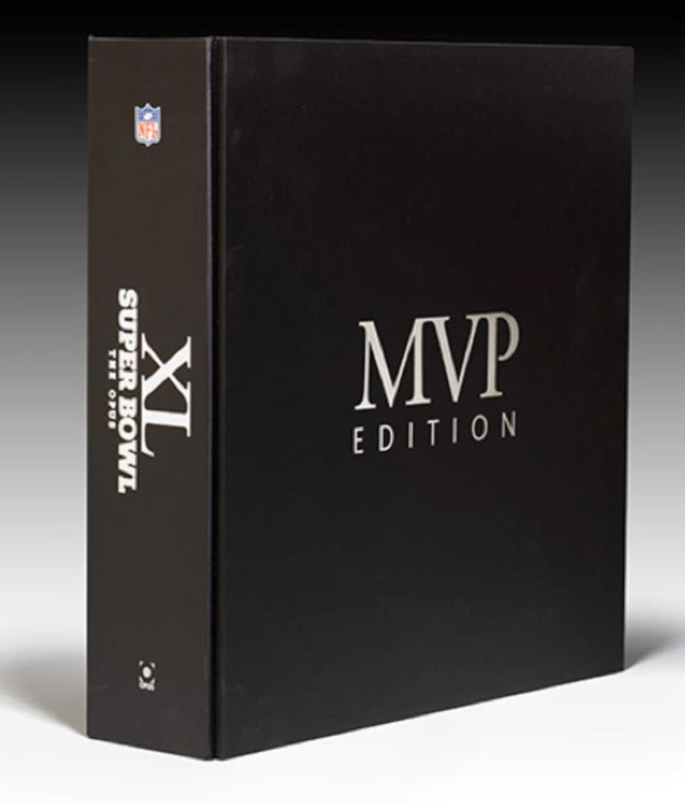 2006 Super Bowl XL Opus Signed All Living MVPs Starr, Brady, Aikman, Montana