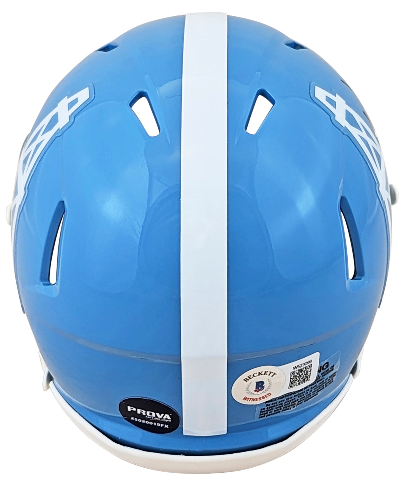 Oilers Warren Moon "HOF 06" Signed 60-62 TB Speed Mini Helmet BAS Witnessed