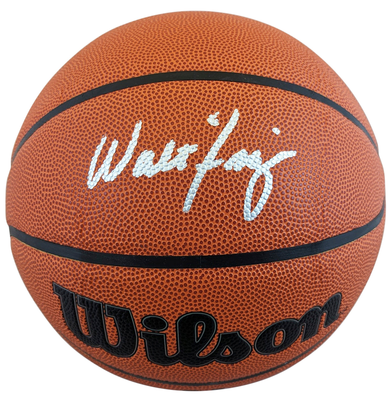 Knicks Walt Frazier Authentic Signed Wilson Basketball w/ case BAS Witnessed